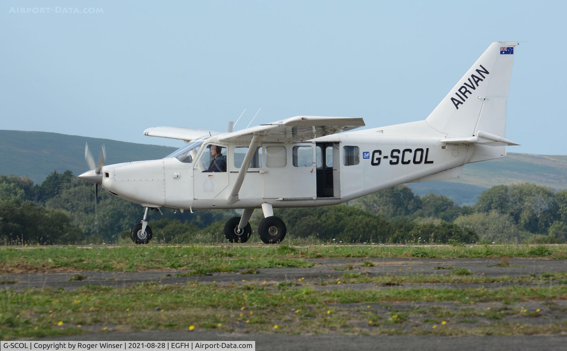 G-SCOL, 2006 Gippsland GA-8 Airvan C/N GA8-05-088, Temporary resident Airvan jump ship.