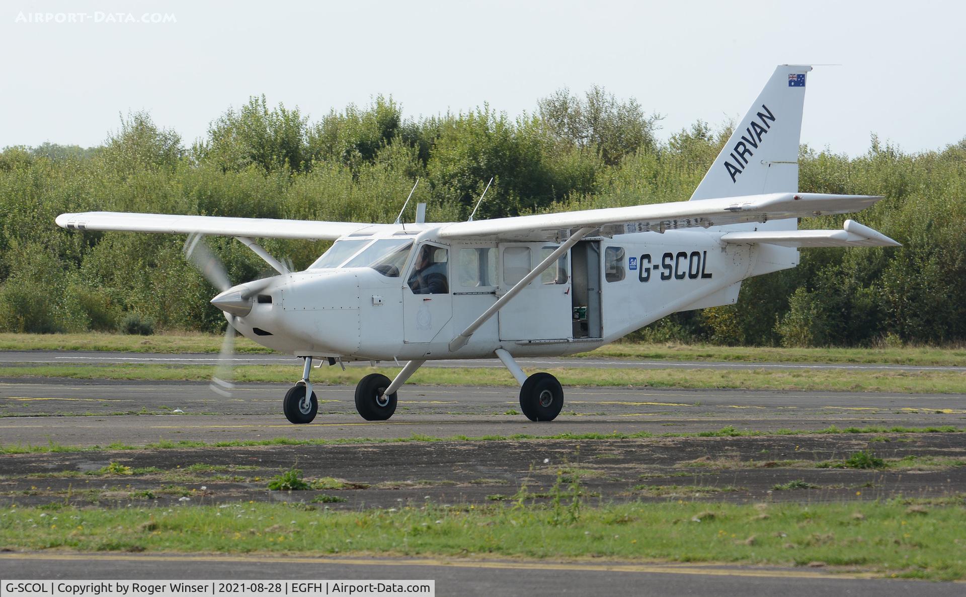 G-SCOL, 2006 Gippsland GA-8 Airvan C/N GA8-05-088, Temporary resident Airvan jump ship.