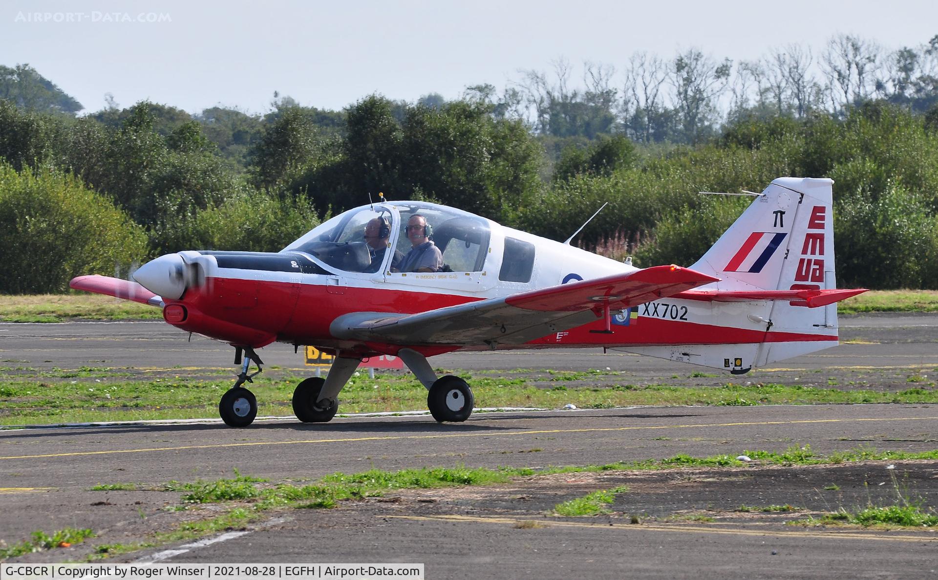 G-CBCR, 1975 Scottish Aviation Bulldog T.1 C/N BH120/351, Visiting Bulldog.