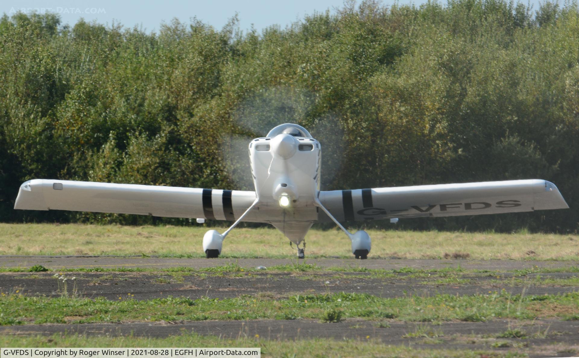 G-VFDS, 2012 Vans RV-8 C/N PFA 303-14637, Power checks. Raven 1 of Team Raven. 28th August 2021.