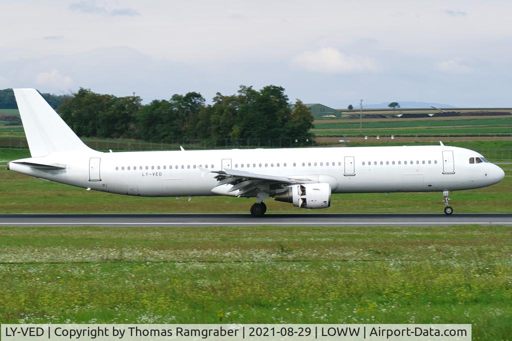 LY-VED, 2007 Airbus A321-211 C/N 3334, Avion Express Airbus A321