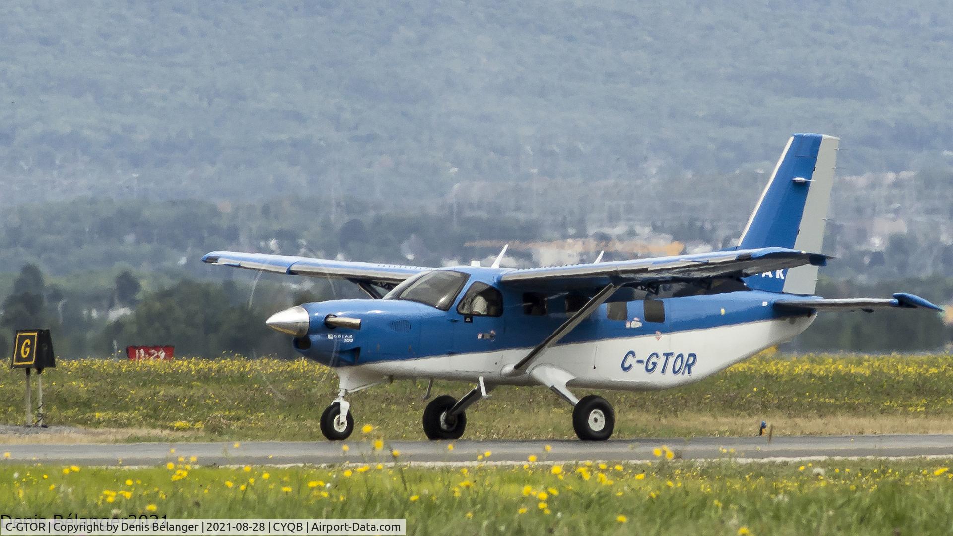 C-GTOR, 2021 Quest Kodiak 100 C/N 100-0295, YQB Quebec City, Canada
