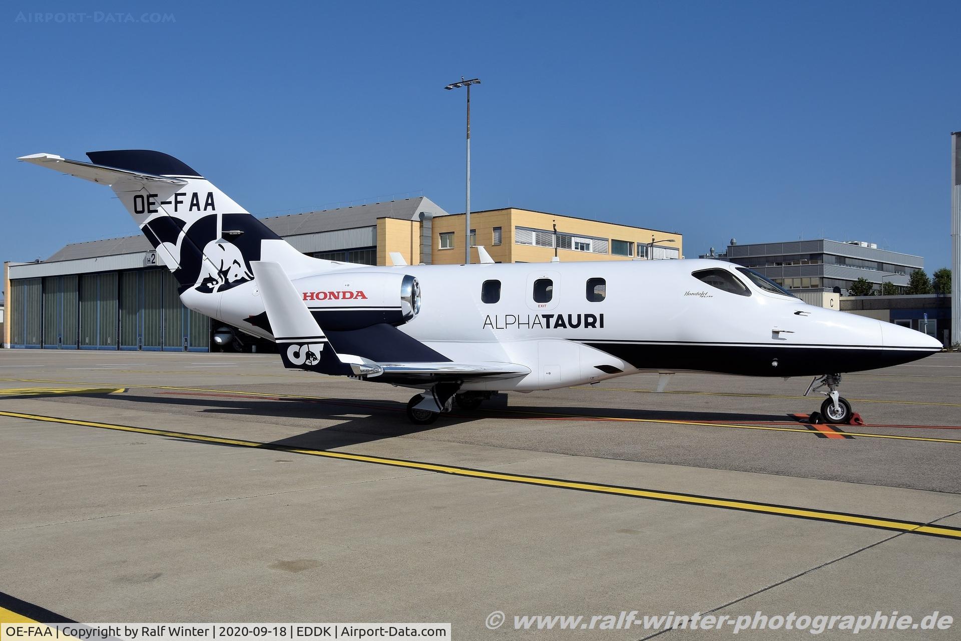 OE-FAA, 2020 Honda HA-420 HondaJet C/N 42000192, Honda Aircraft HA-420 HondaJet - The Flying Bulls - 42000192 - OE-FAA - 18.09.2020 - CGN