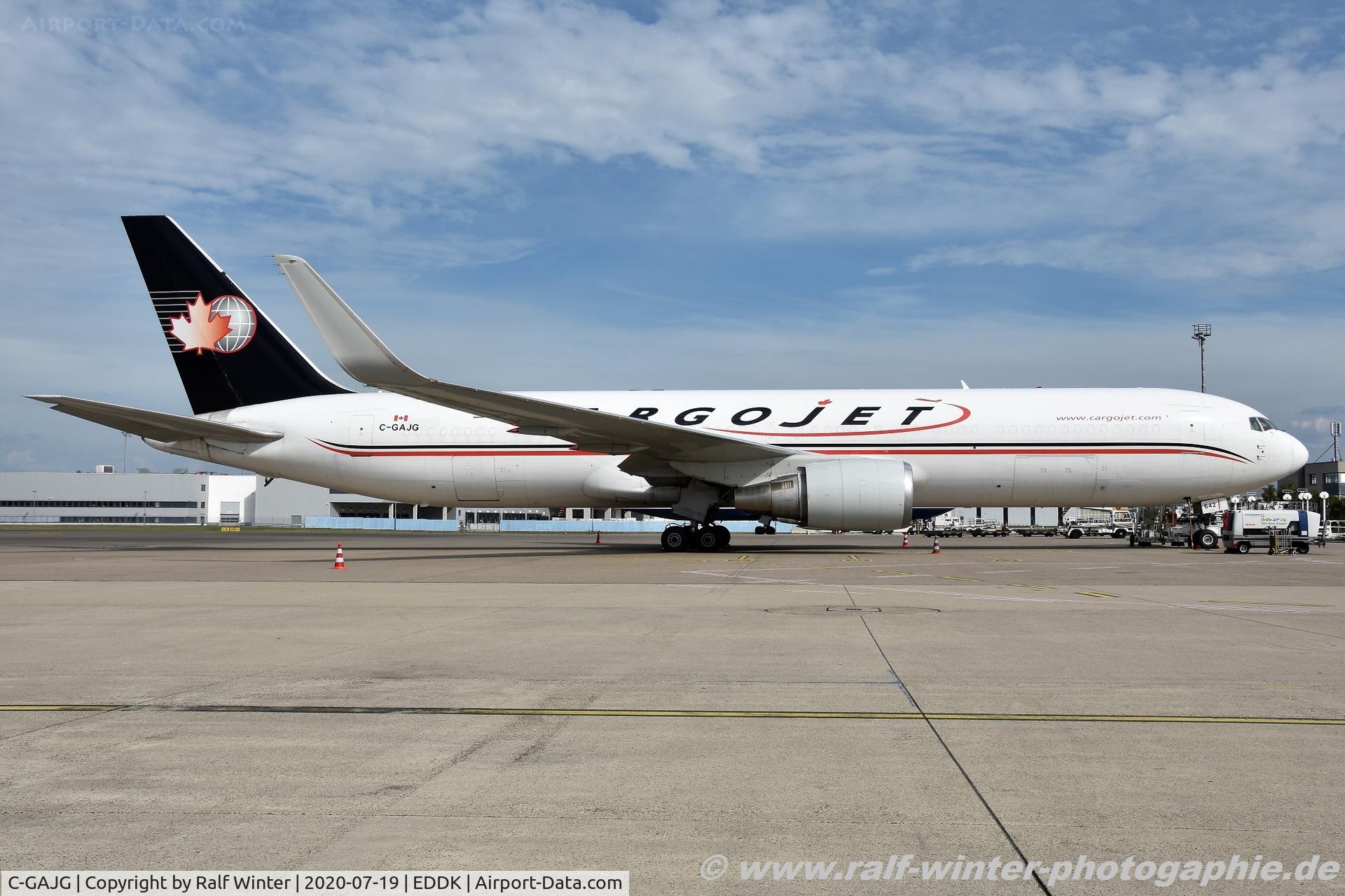 C-GAJG, 1992 Boeing 767-323/ER(BDSF) C/N 25446, Boeing 767-323ER(W) - W8 CJT Cargojet Airways -  25446 - C-GAJG - 19.07.2020 - CGN
