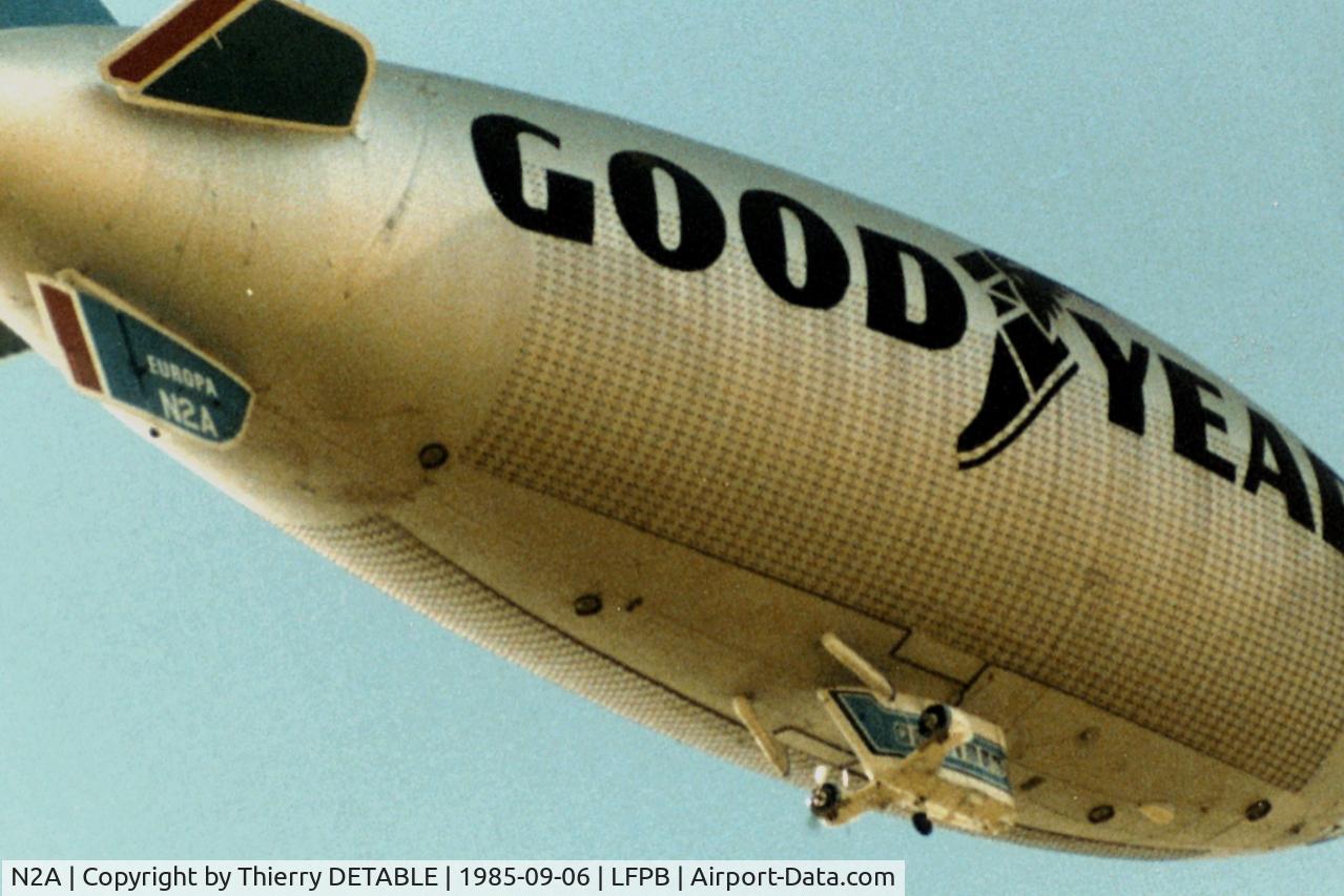 N2A, 1983 Goodyear GZ-20A C/N 4119, Blimp Goodyear 