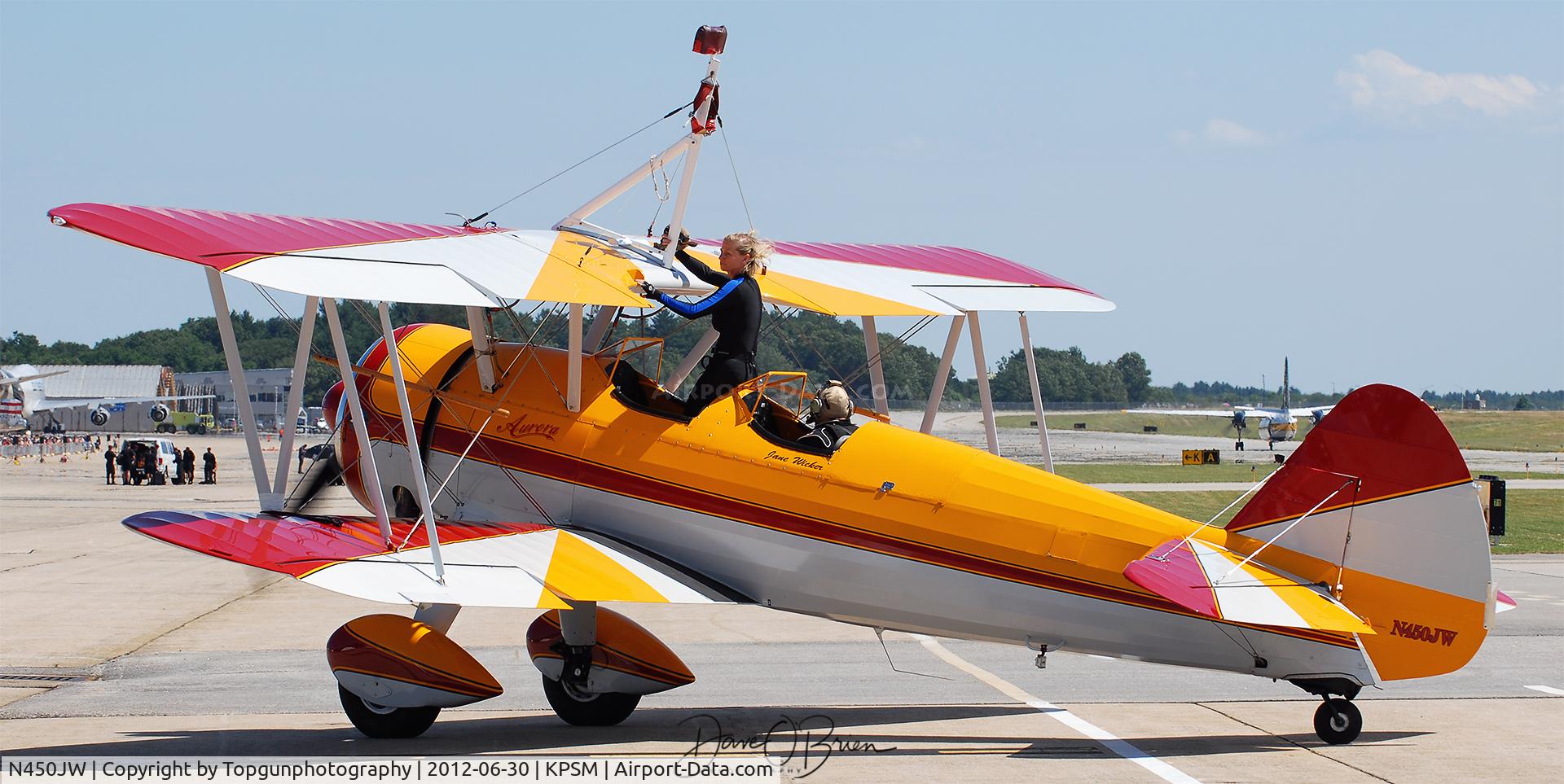N450JW, 1941 Boeing IB75A C/N 75-789, Was lucky enough to see Jane Wicker the year before her fatal crash.