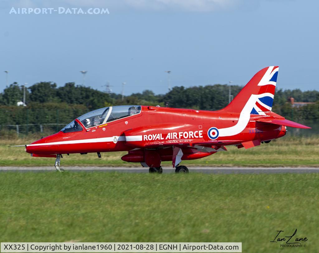 XX325, 1980 Hawker Siddeley Hawk T.1 C/N 169/312150, Red Arrows