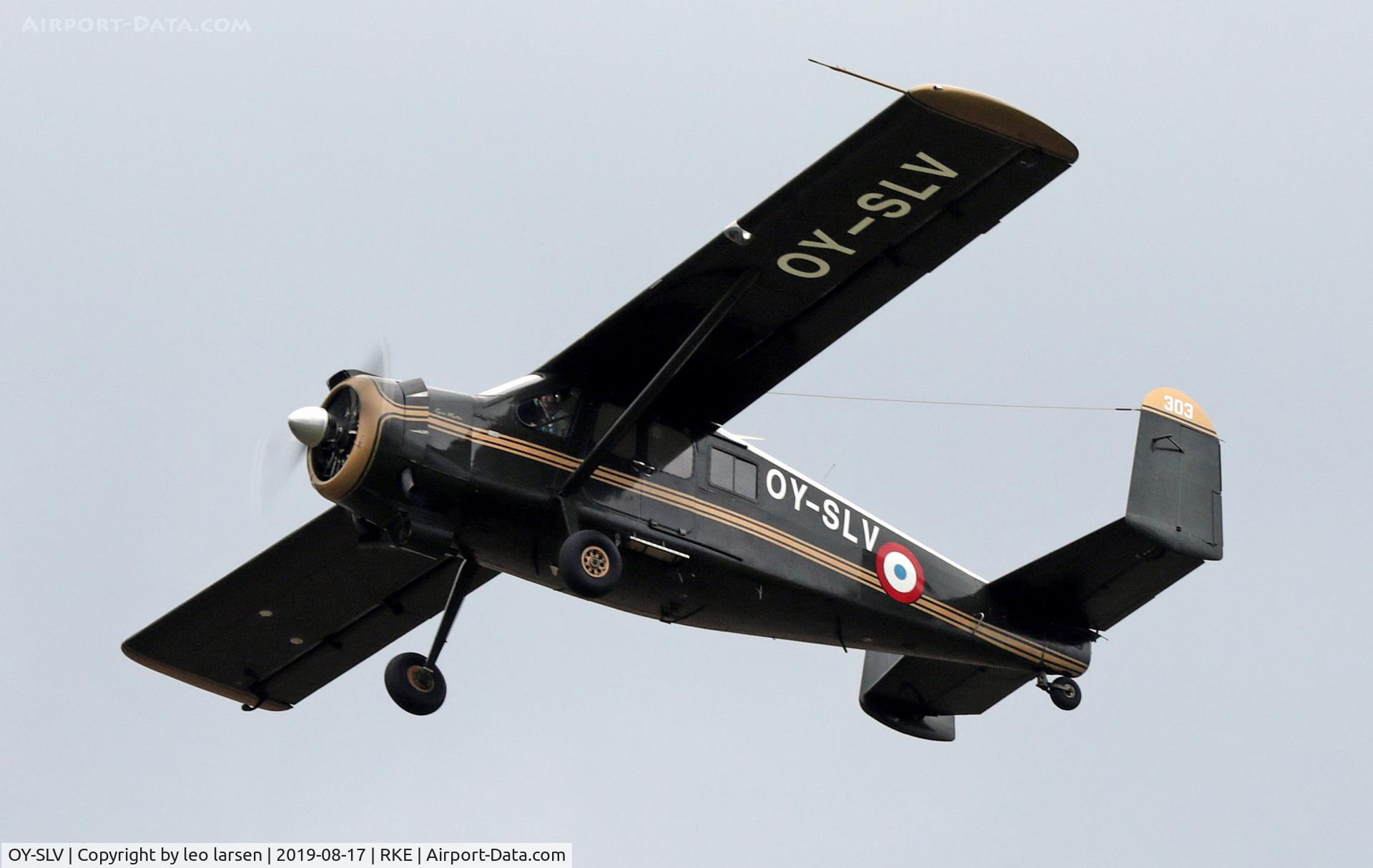 OY-SLV, 1961 Max Holste MH-1521M Broussard C/N 303, Roskilde Air Show 17.8.2019