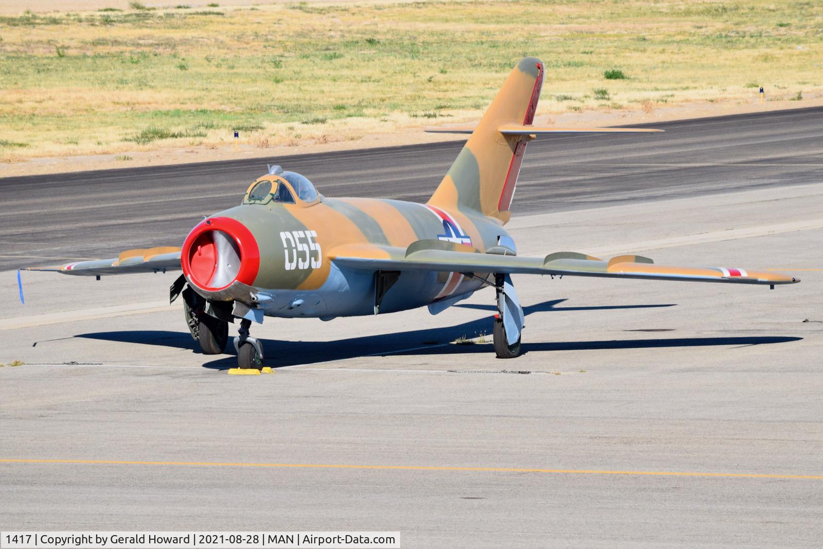 1417, PZL-Mielec Lim-5 (MiG-17F) C/N 1C1417, Warhawk Museum, Nampa, Idaho.