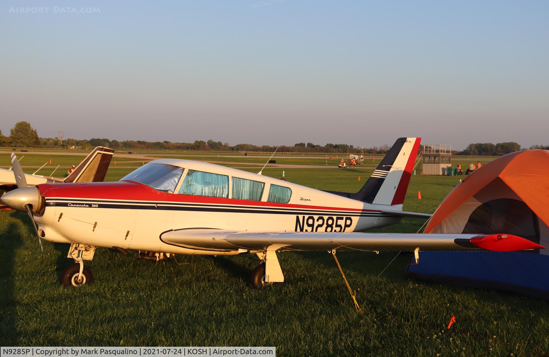N9285P, 1968 Piper PA-24-260 C/N 24-4785, Piper PA-24-260