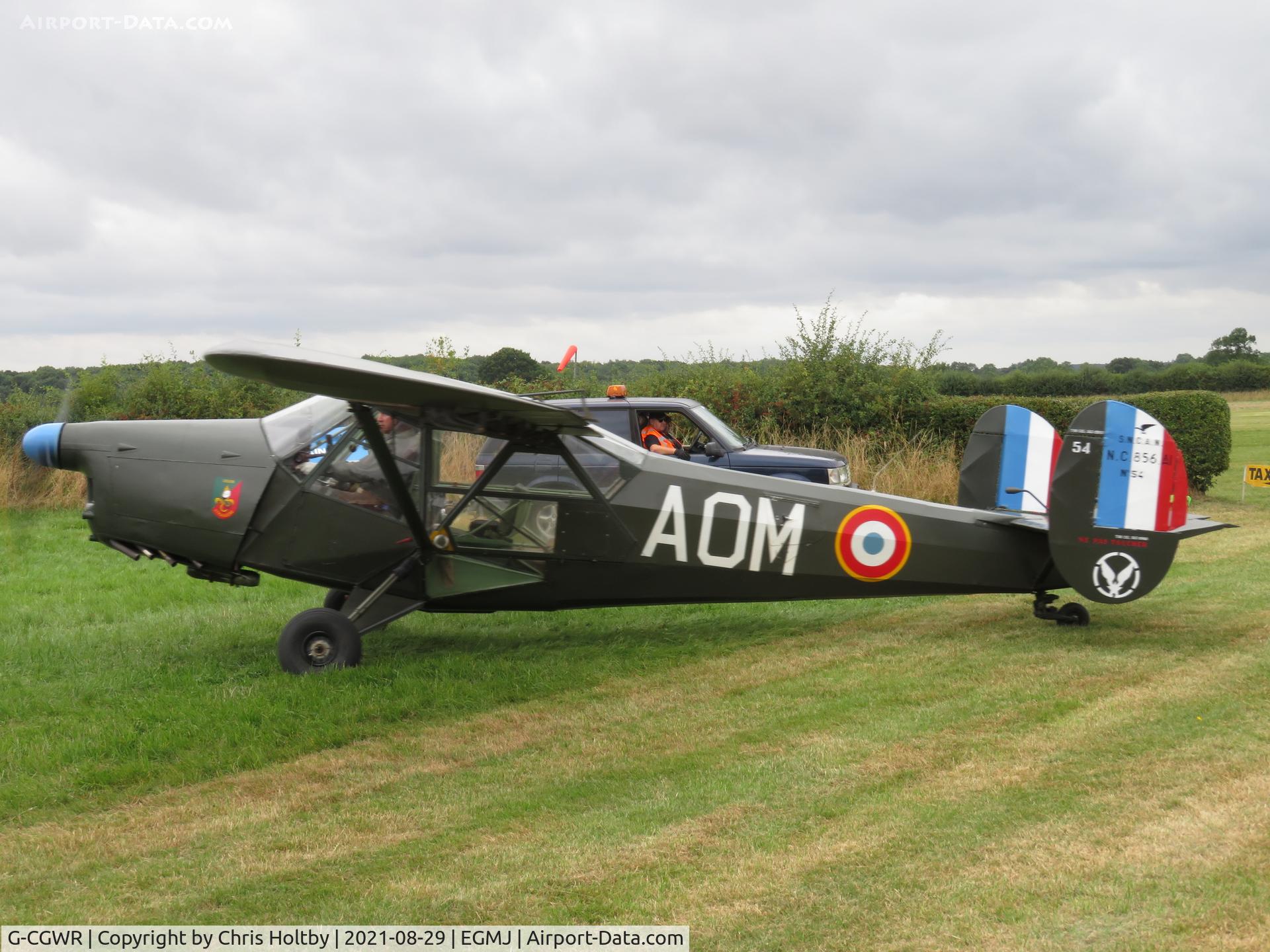 G-CGWR, 1955 Nord NC-856A Norvigie C/N 54, At the Little Gransden Airshow 2021, Cambs.