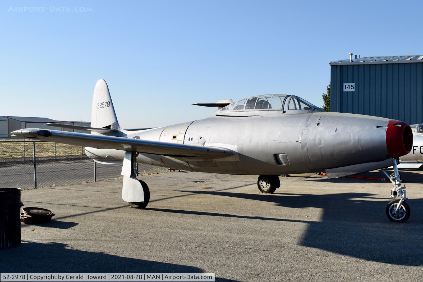 52-2978, 1952 Republic F-84G Thunderjet C/N 3050-1897B, Warhawk Museum, Nampa, Idaho
