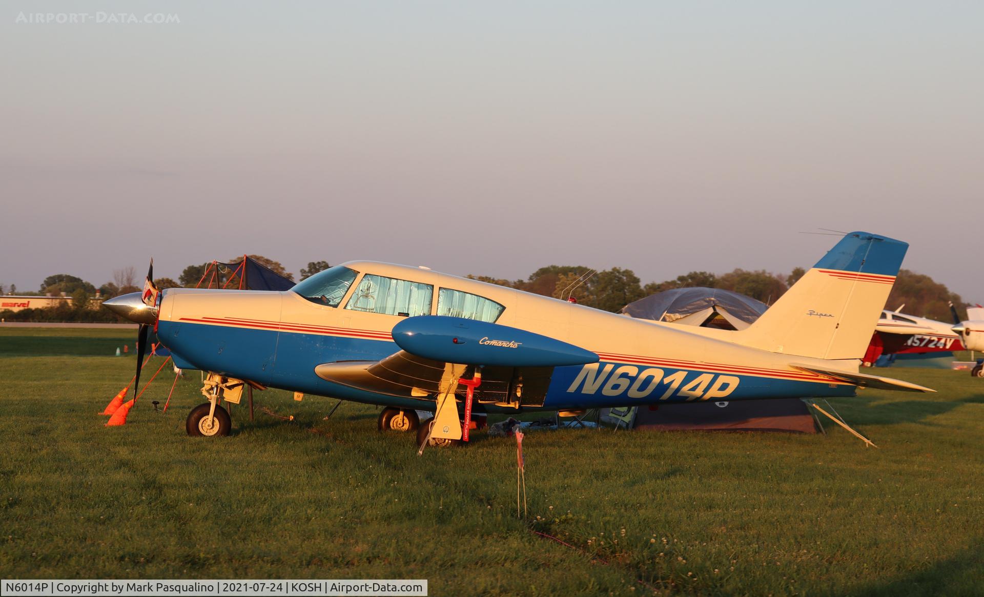 N6014P, 1959 Piper PA-24 C/N 24-1109, Piper PA-24