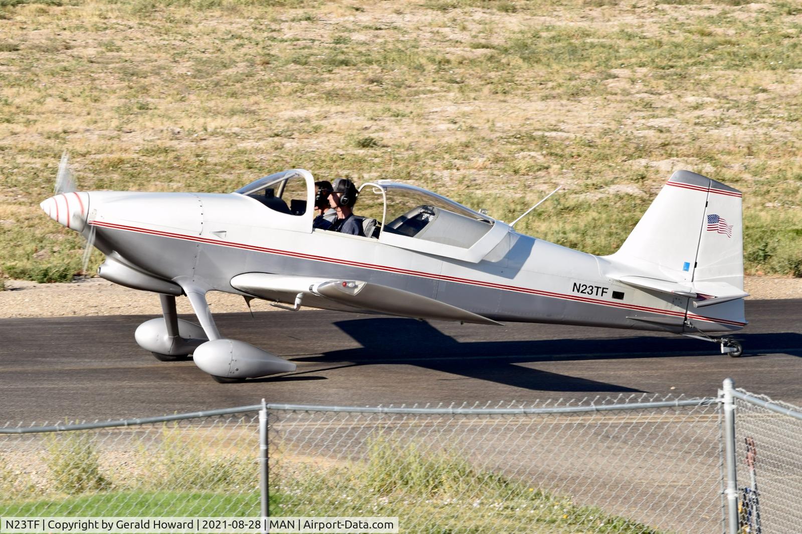 N23TF, 2002 Vans RV-6 C/N 60211, Taxi Alpha.