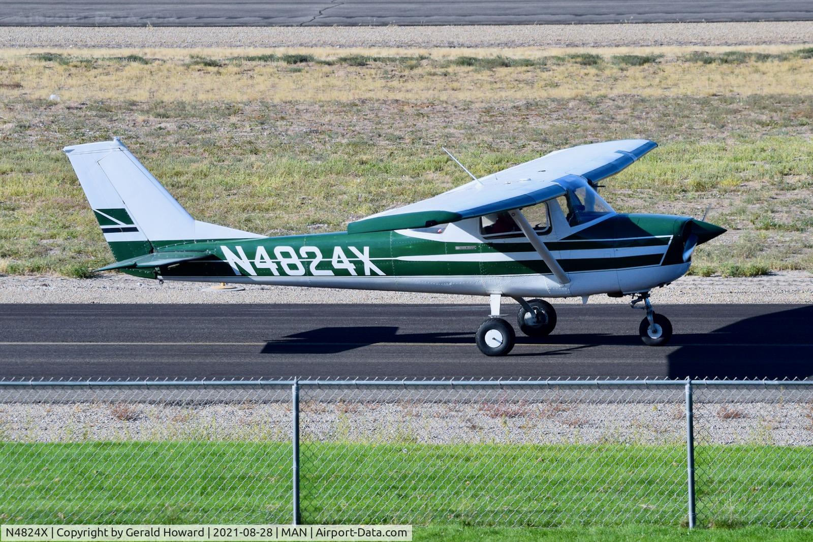 N4824X, 1966 Cessna 150G C/N 15064874, On Alpha