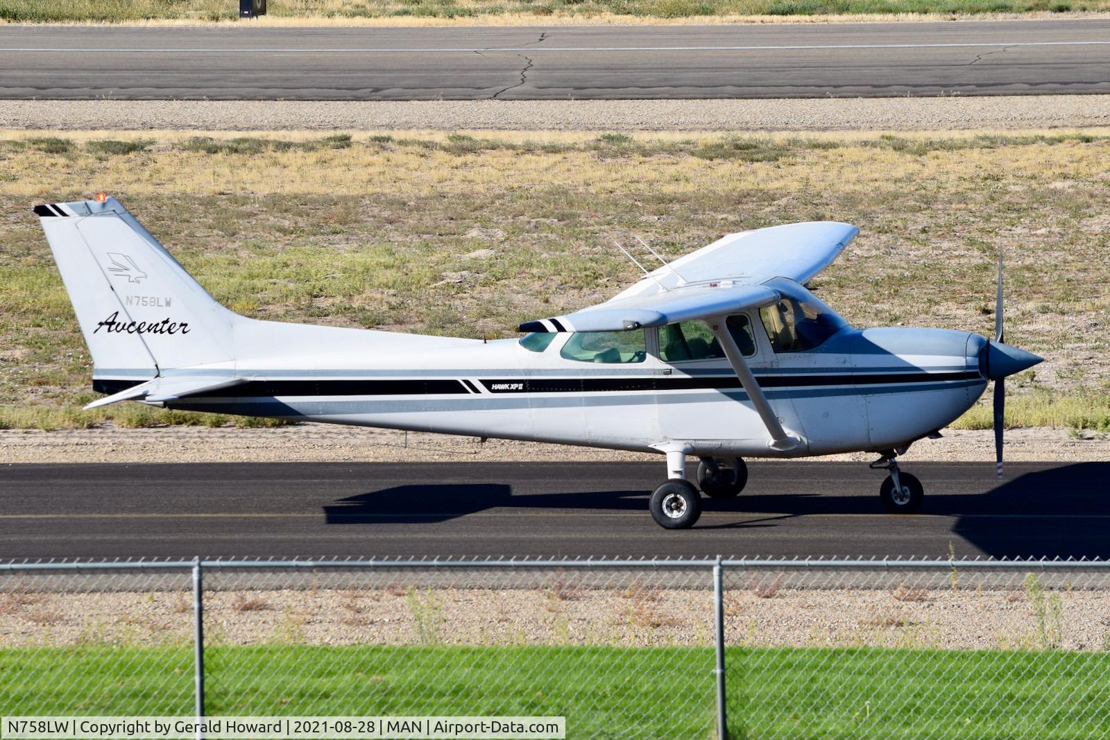 N758LW, 1979 Cessna R172K Hawk XP C/N R1723190, Taxi Alpha