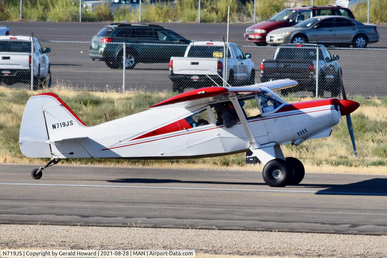 N719JS, Barrows Bearhawk C/N SN050-91/92-796, Landed RWY 29.