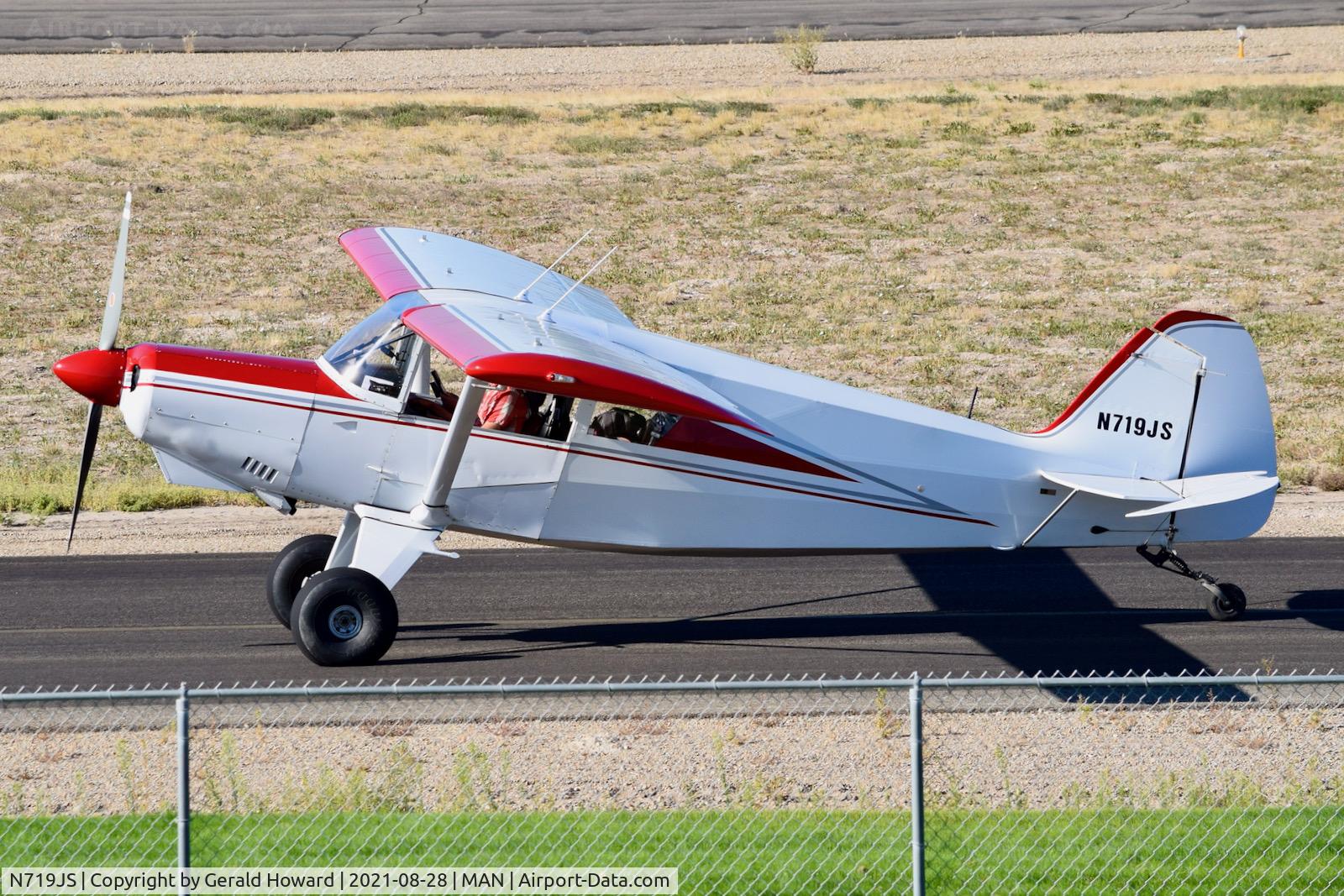 N719JS, Barrows Bearhawk C/N SN050-91/92-796, Taxi Alpha.