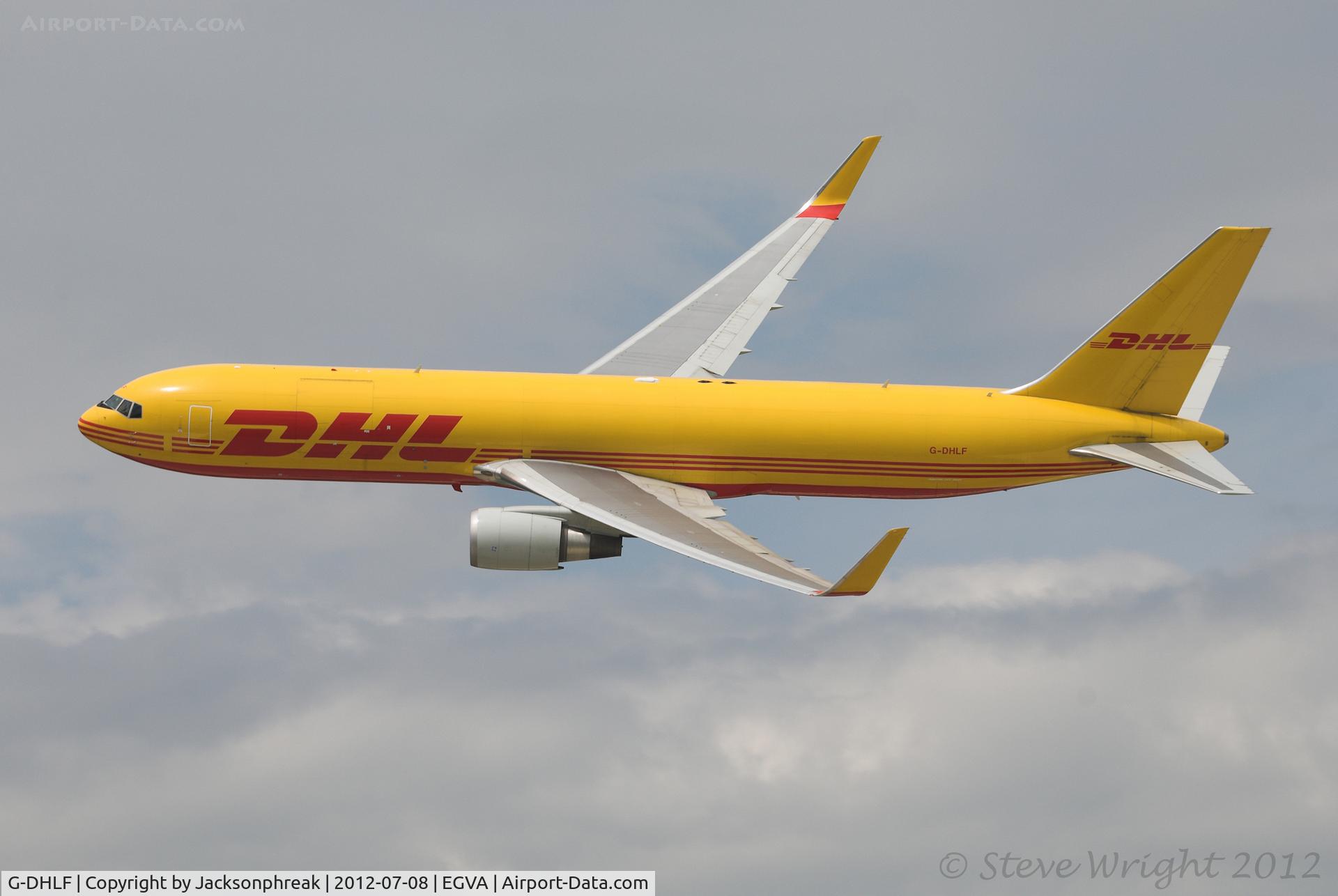 G-DHLF, 2009 Boeing 767-3JHF C/N 37806, Royal International Air Tattoo 2012 RAF Fairford UK