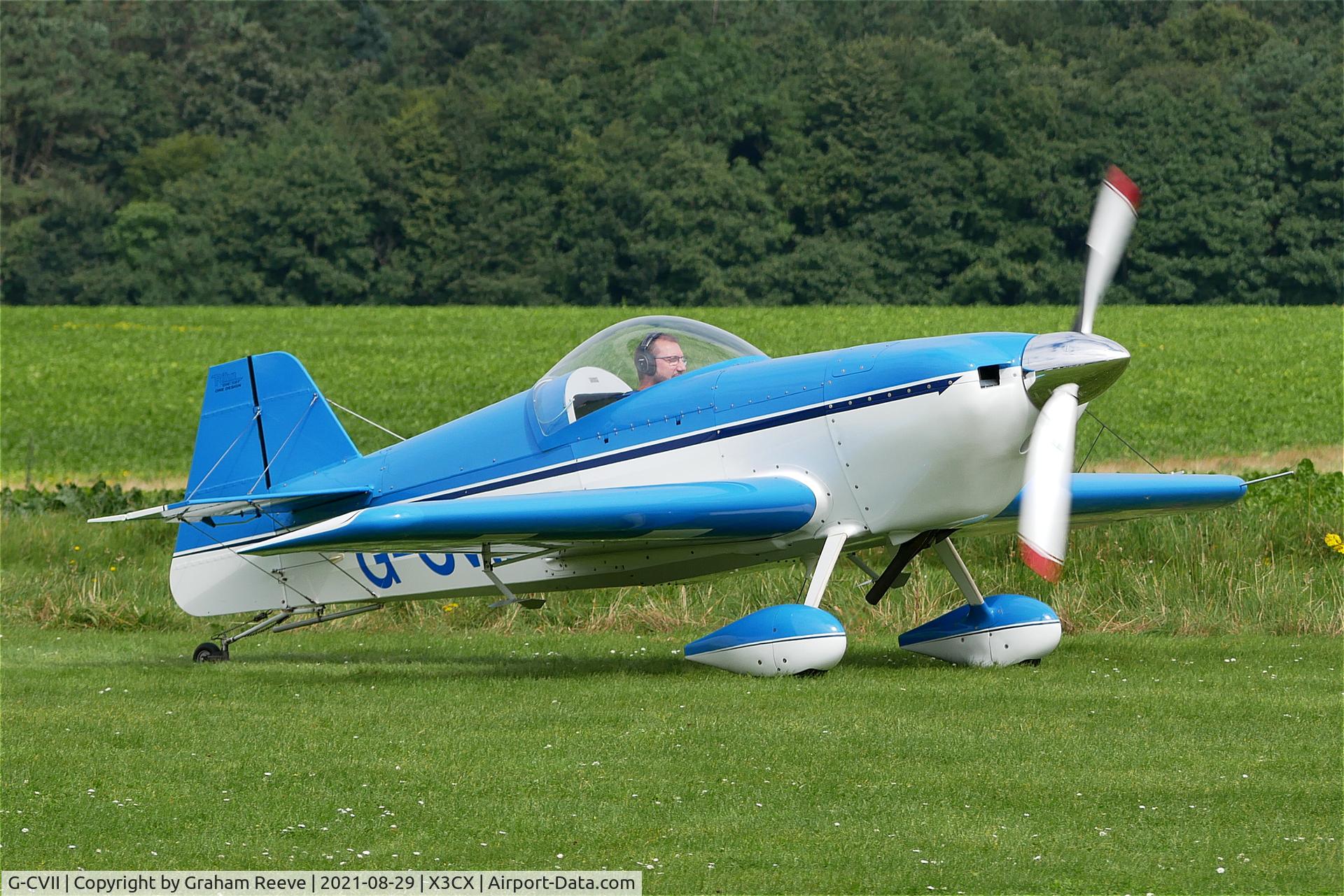 G-CVII, 2006 Rihn DR-107 One Design C/N PFA 264-14478, Just landed at Northrepps.