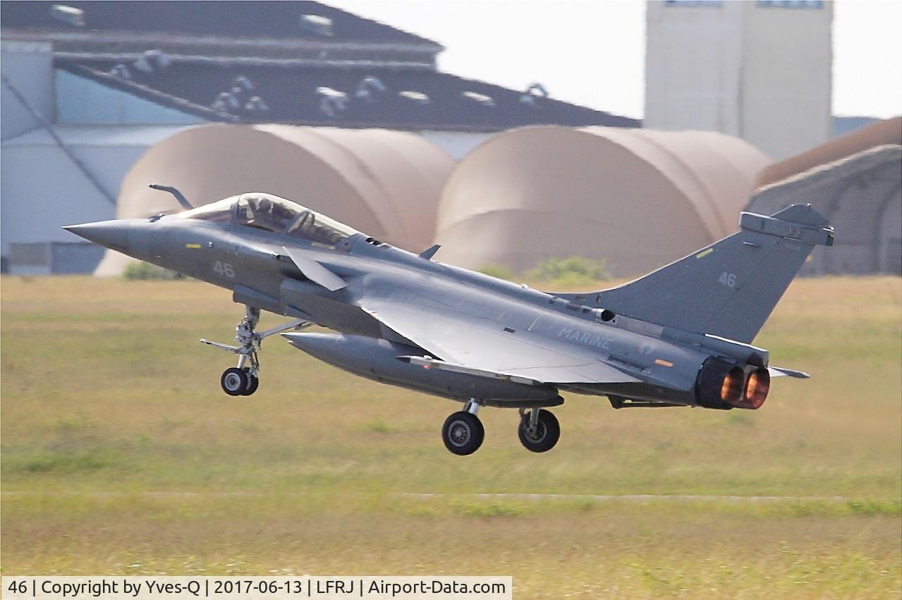 46, 2016 Dassault Rafale M C/N 46, Dassault Rafale M, Take off rwy 08, Landivisiau naval air base (LFRJ) Tiger Meet 2017