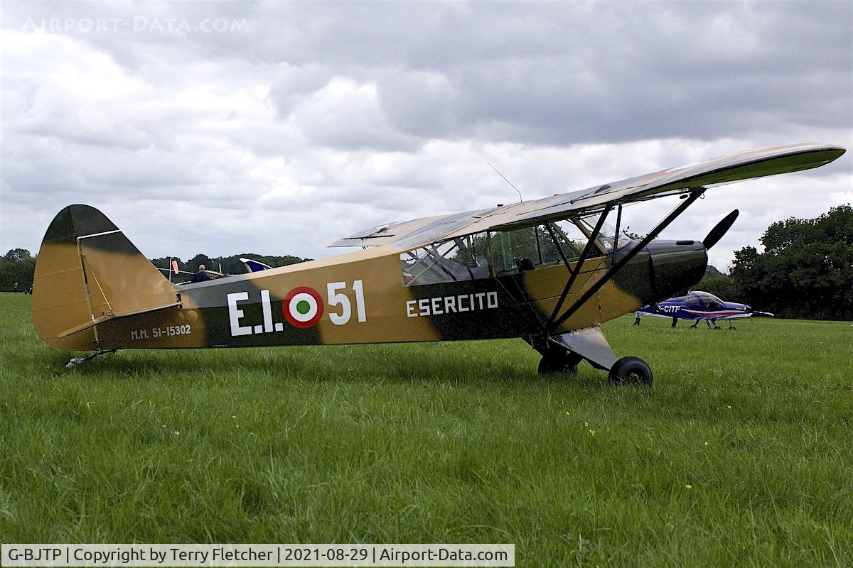 G-BJTP, 1951 Piper L-18C Super Cub (PA-18-95) C/N 18-999, At Stoke Golding Fly-In