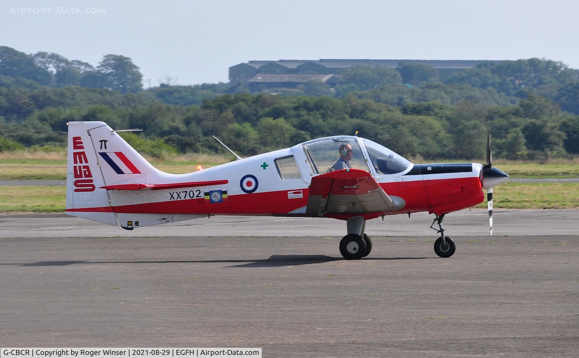 G-CBCR, 1975 Scottish Aviation Bulldog T.1 C/N BH120/351, Visiting Bulldog.