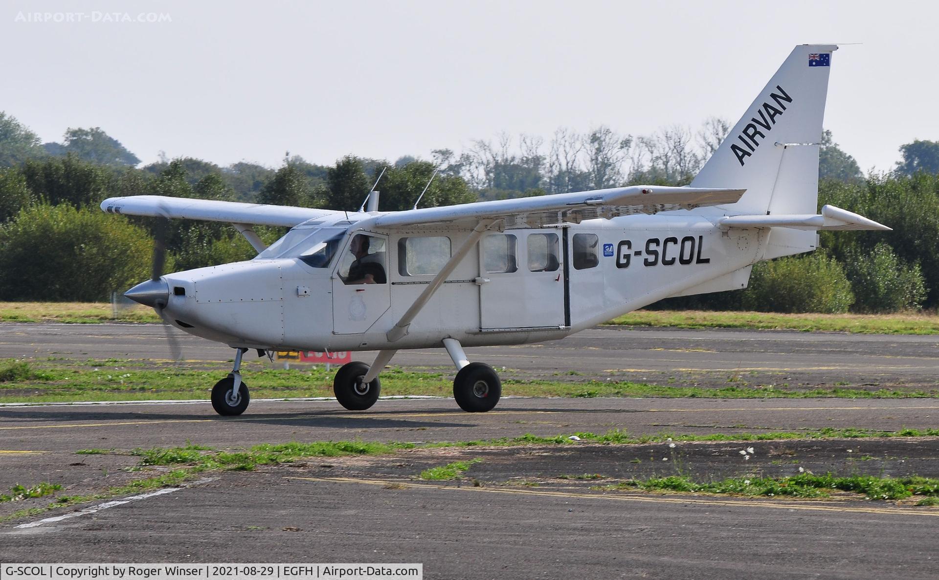 G-SCOL, 2006 Gippsland GA-8 Airvan C/N GA8-05-088, Temporary resident Airvan.