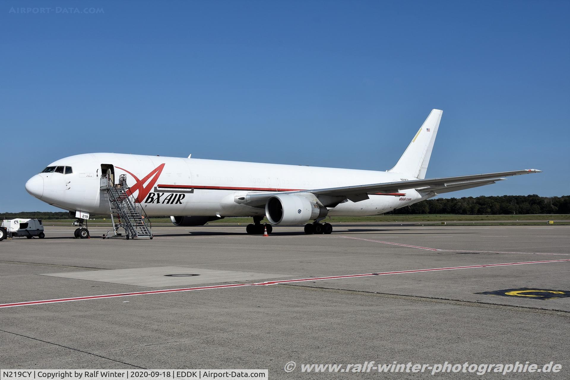 N219CY, 1989 Boeing 767-383/ER C/N 24358, Boeing 767-383ER - GB ABX ABX Air - 24358 - N219CY - 18.09.2020 - CGN