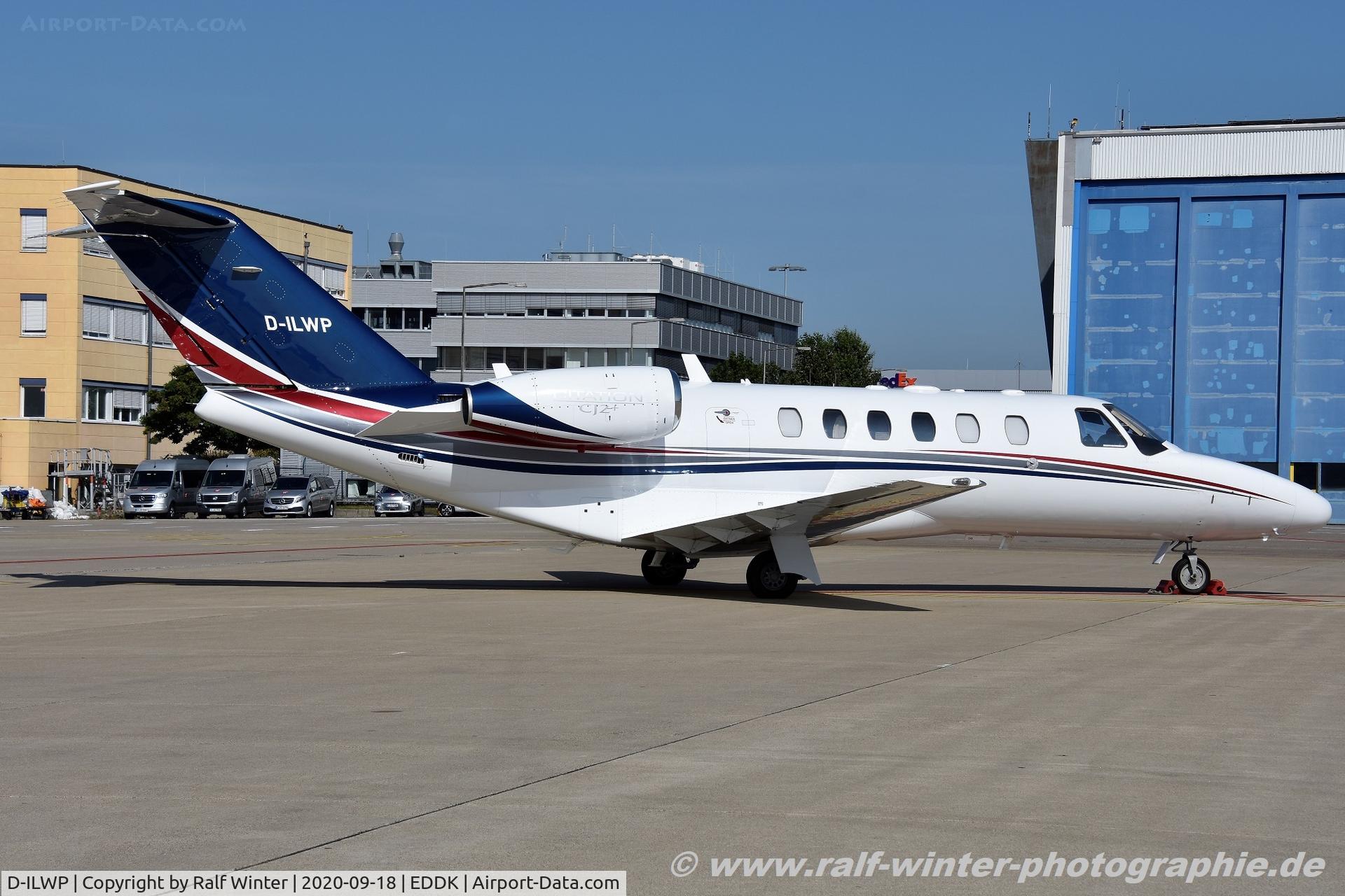 D-ILWP, 2010 Cessna 525A Citation Jet CJ2+ C/N 525A-0471, Cessna 525A CitationJet CJ2+ - Pergande Air - 525A0471 - D-ILWP - 18.09.2020 - CGN