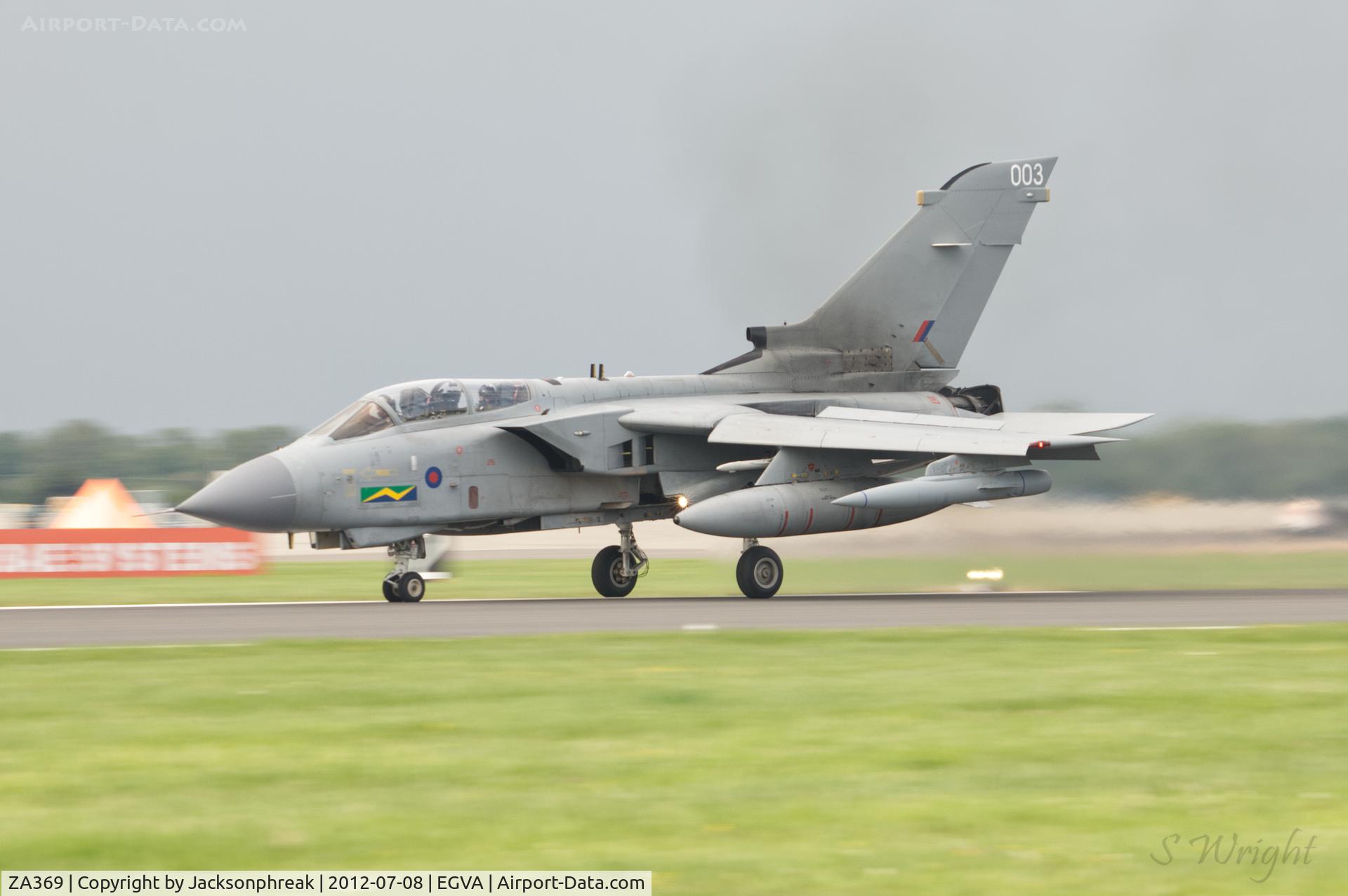 ZA369, 1982 Panavia Tornado GR.4A C/N 166/BS051/3083, RIAT 2012 RAF Fairford UK