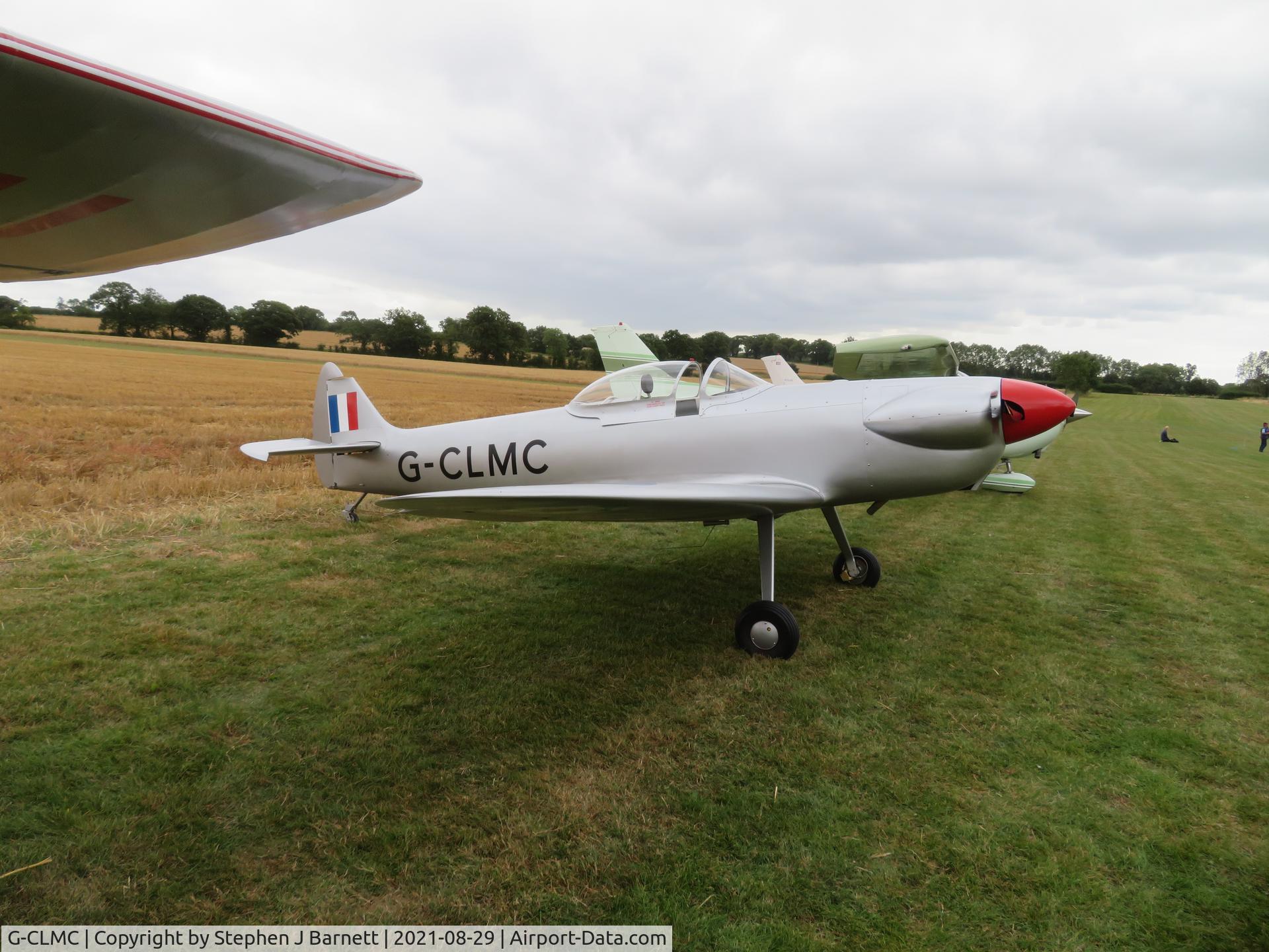 G-CLMC, 2020 Isaacs Spitfire C/N LAA 027-15453, 2020 built Isaacs Spitfire G-CLMC seen on display at Monewden Airfield Open Day and Fly-In on Sunday 29th August 2021