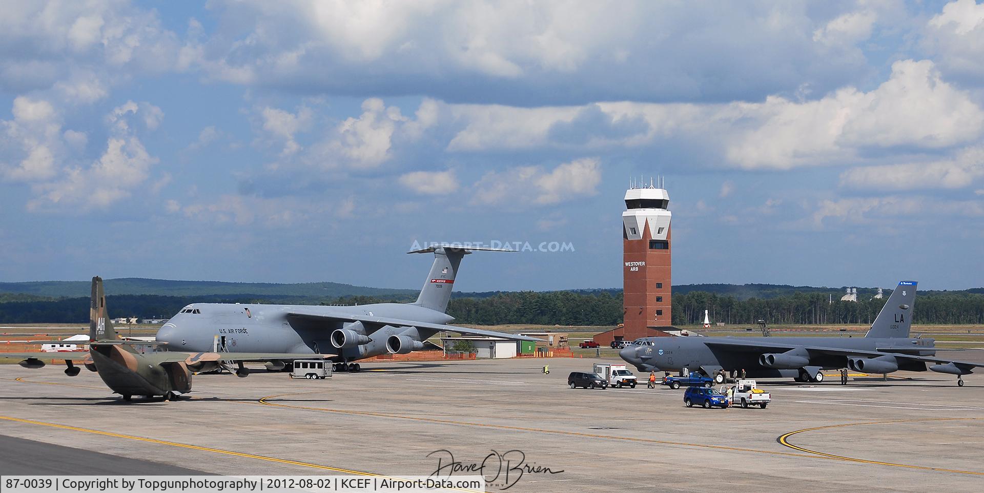 87-0039, 1987 Lockheed C-5B Galaxy C/N 500-0125, 2012 Air Show at Westover.