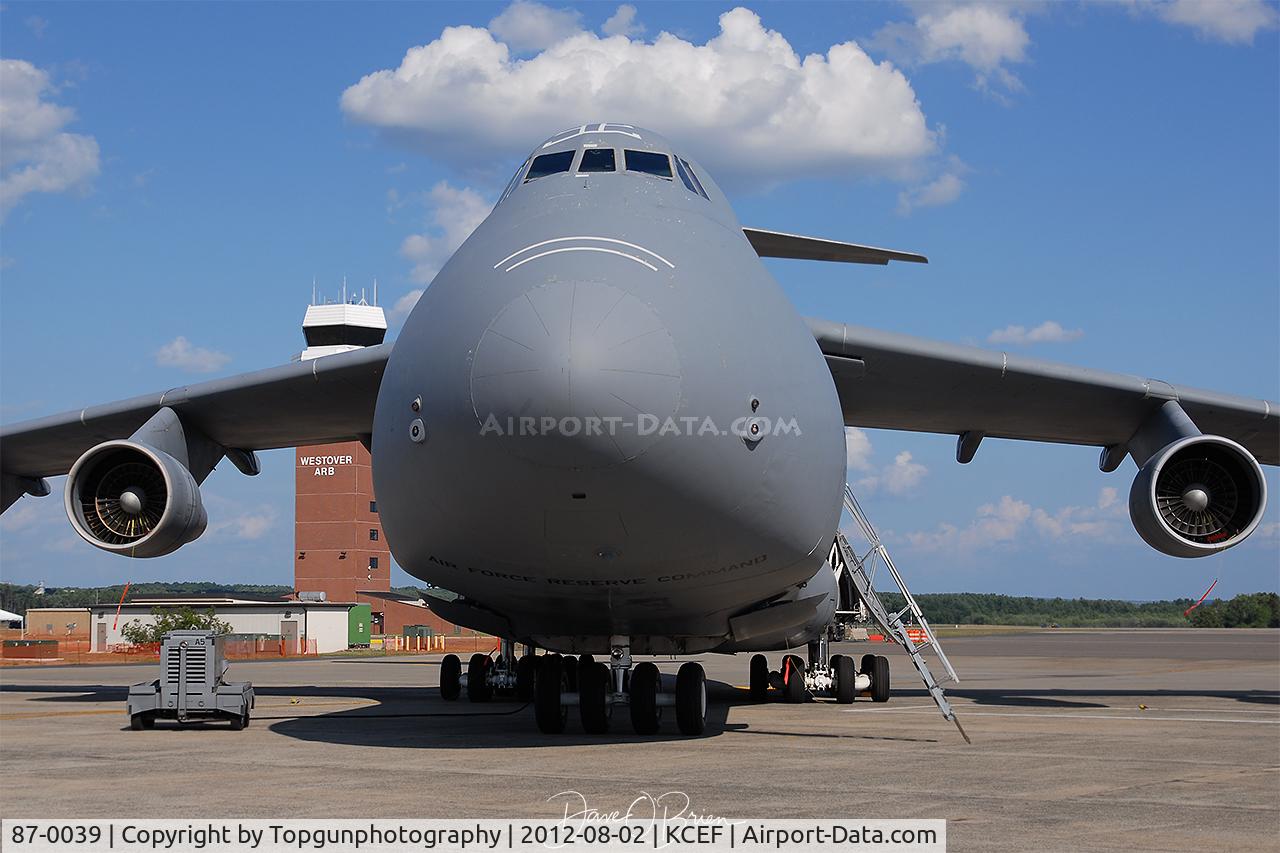 87-0039, 1987 Lockheed C-5B Galaxy C/N 500-0125, 2012 Static display
