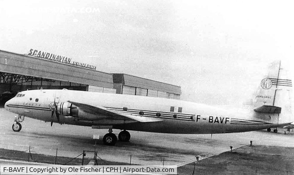F-BAVF, 1952 SNCASE SE-2010 Armagnac C/N 5, Copenhagen in the fifties (1950)