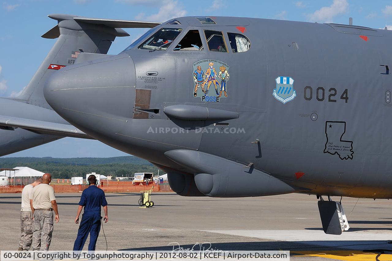 60-0024, 1960 Boeing B-52H Stratofortress C/N 464389, POSSE nose art