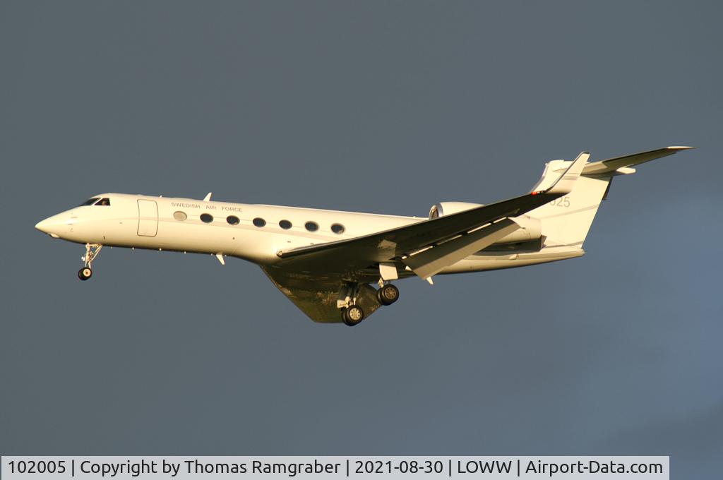 102005, 2008 Gulfstream Aerospace GV-SP (G550) C/N 5200, Sweden - Air Force Gulfstream G550