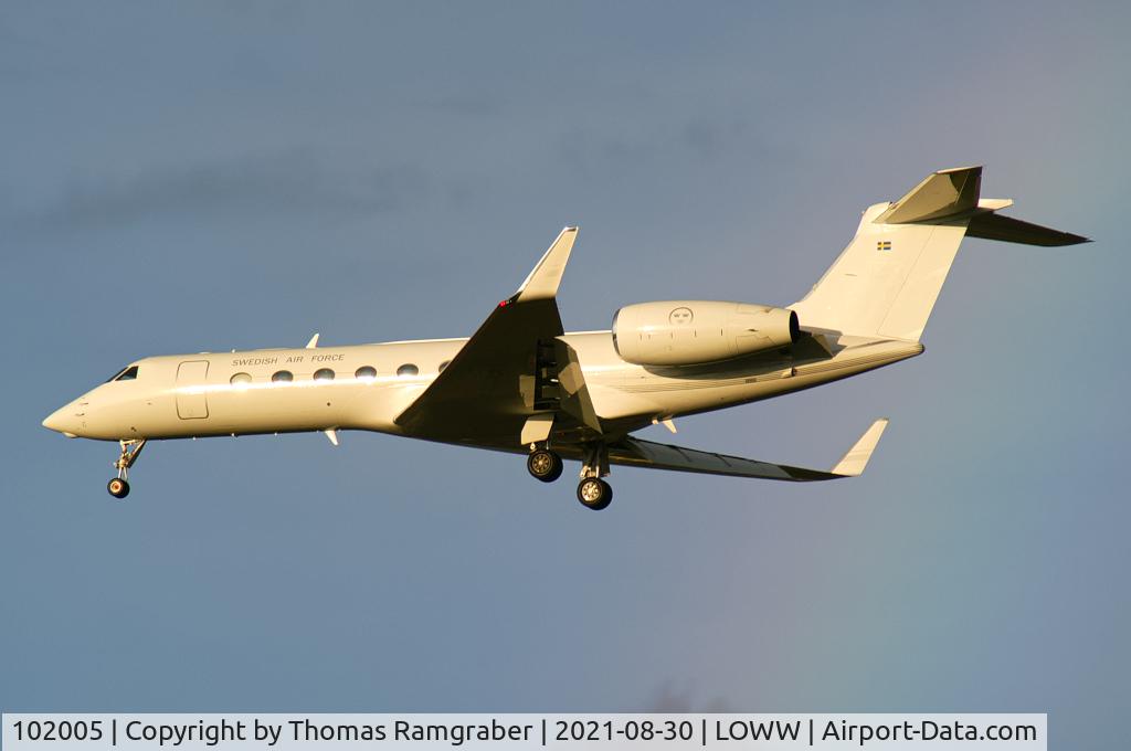 102005, 2008 Gulfstream Aerospace GV-SP (G550) C/N 5200, Sweden - Air Force Gulfstream G550
