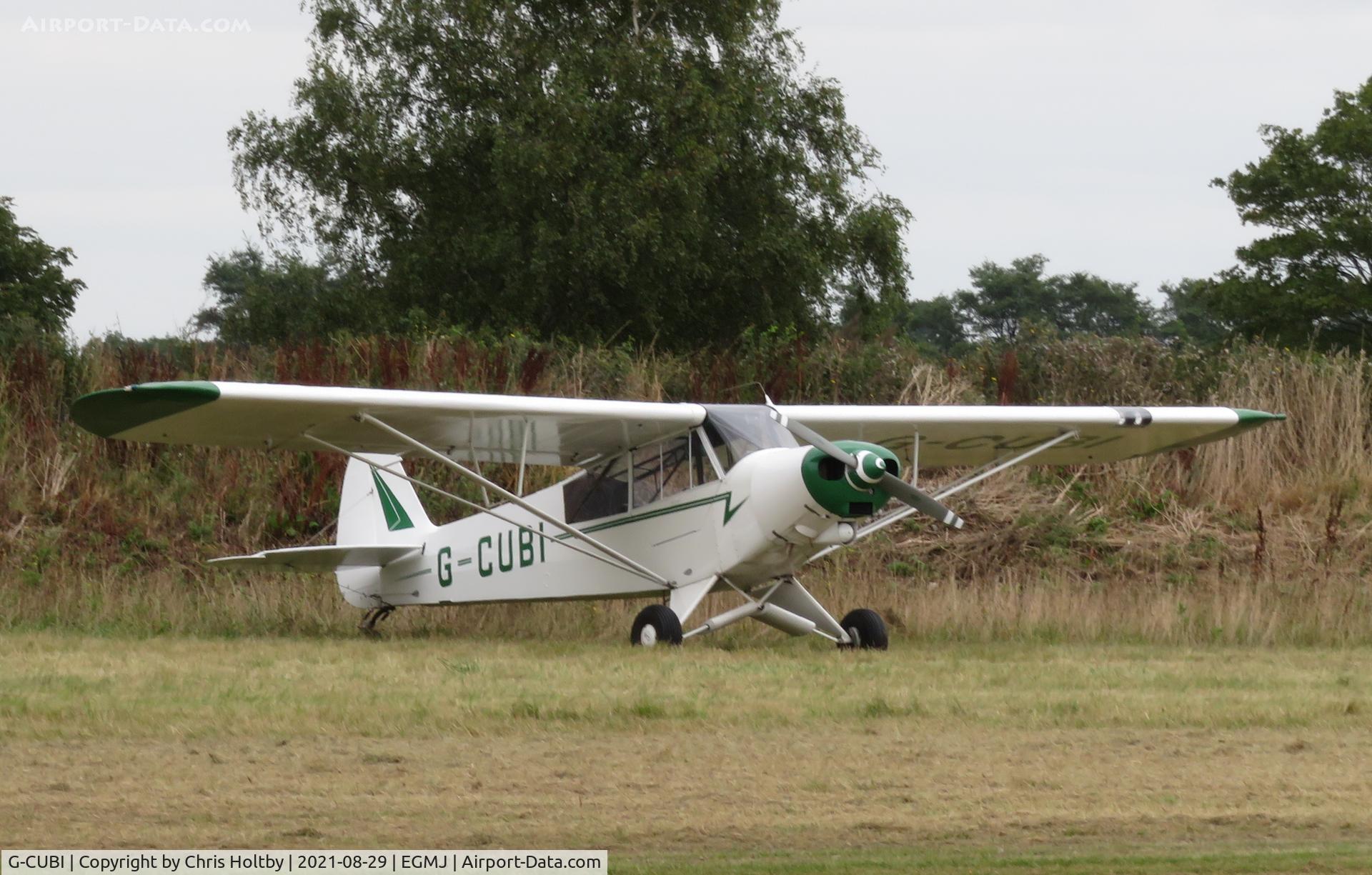G-CUBI, 1951 Piper L-21A Super Cub (PA-18-125) C/N 18-559, Visiting Little Gransden Airshow 2021