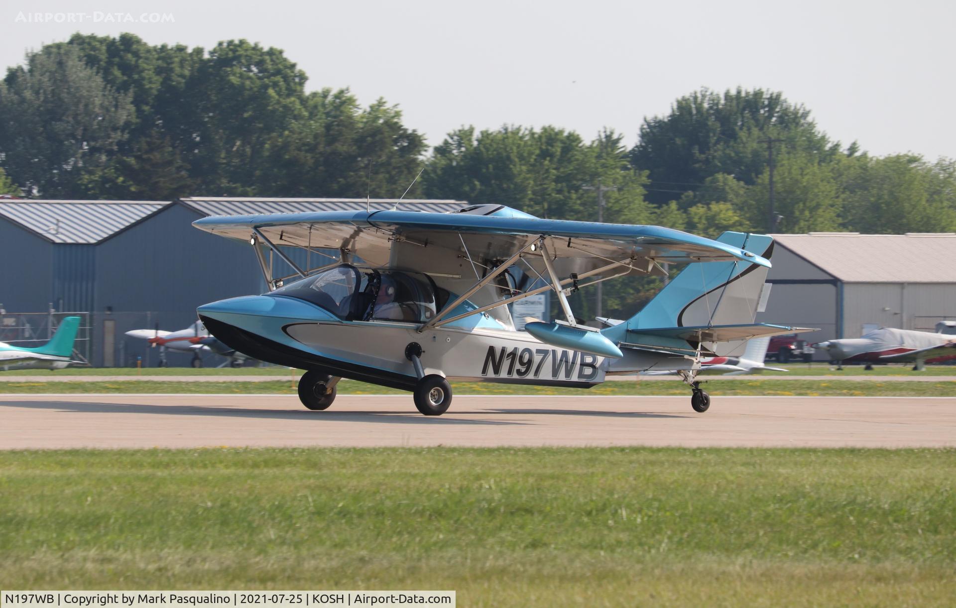 N197WB, 2019 Progressive Aerodyne Searey LSA C/N 1091, Progressive Aerodyne Searey