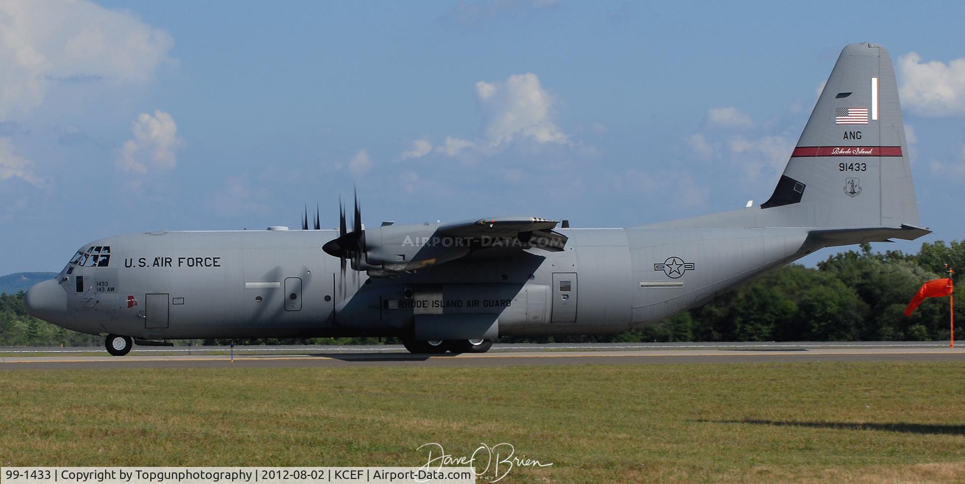 99-1433, 1999 Lockheed Martin C-130J-30 Super Hercules C/N 382-5519, RHODY11