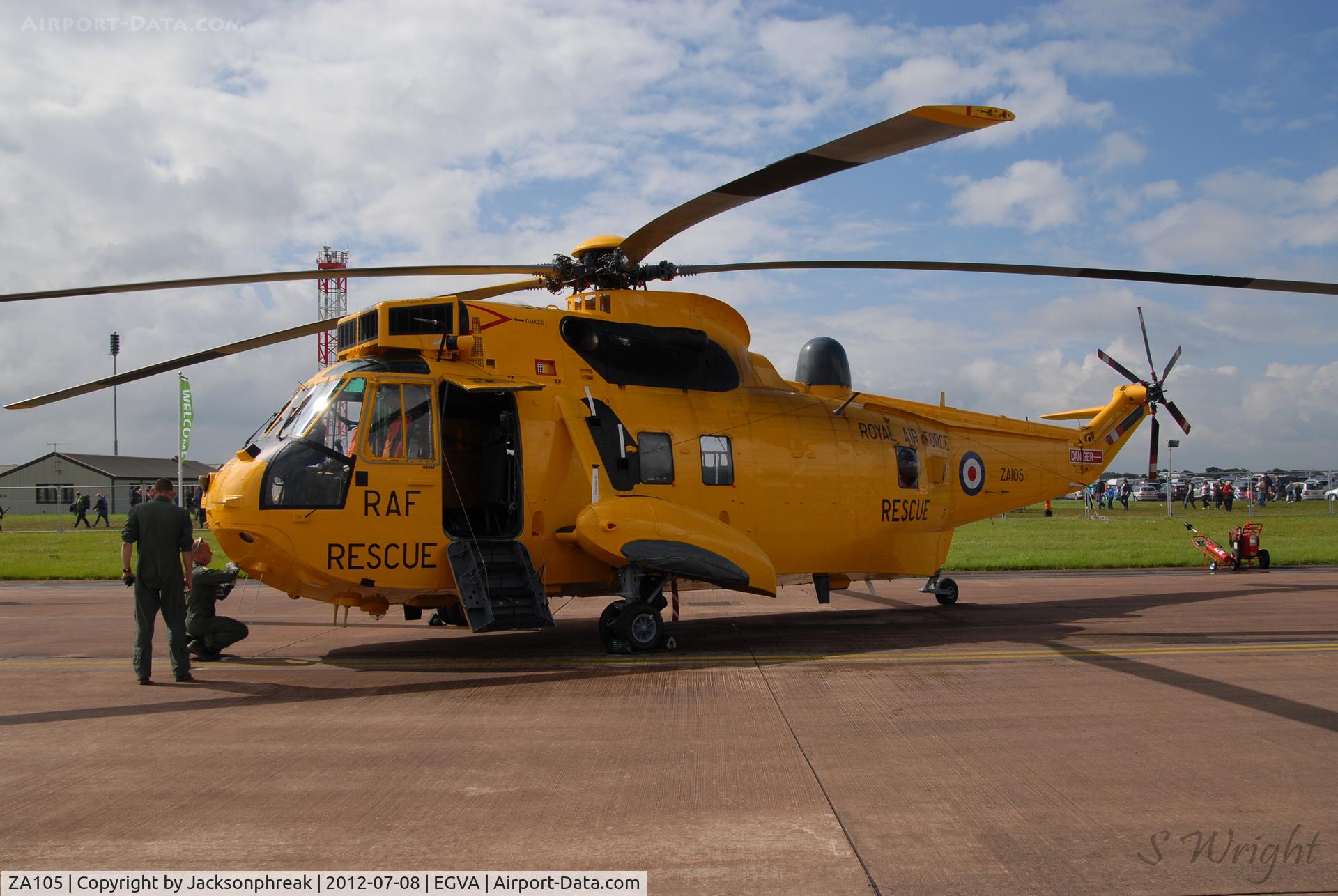 ZA105, 1980 Westland Sea King HAR.3 C/N WA886, RIAT 2012 RAF Fairford UK