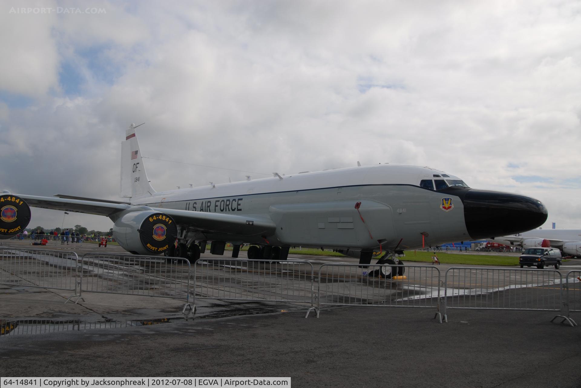 64-14841, 1964 Boeing RC-135V Rivet Joint C/N 18781, RIAT 2012 RAF Fairford UK