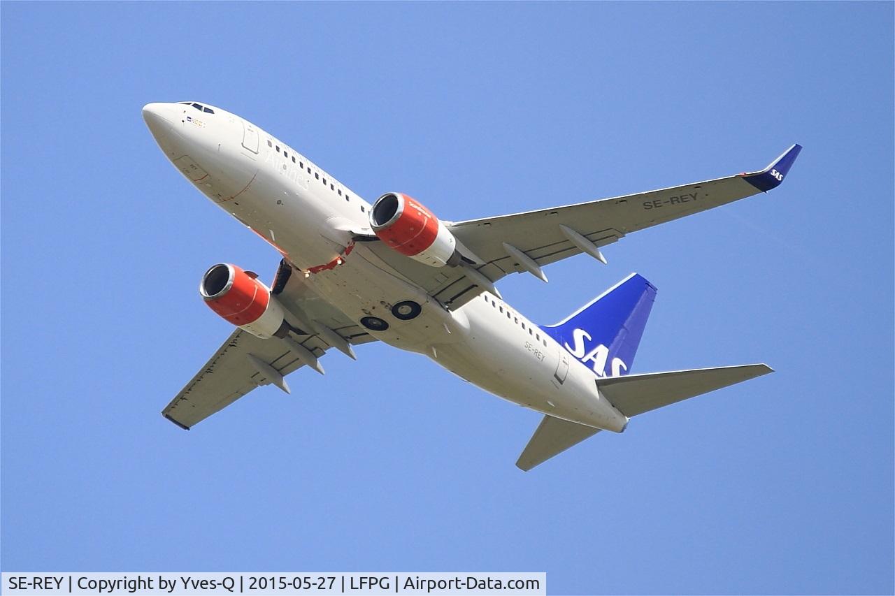 SE-REY, 2002 Boeing 737-76N C/N 32737, Boeing 737-76N, Take off rwy 27L, Roissy Charles De Gaulle airport (LFPG-CDG)