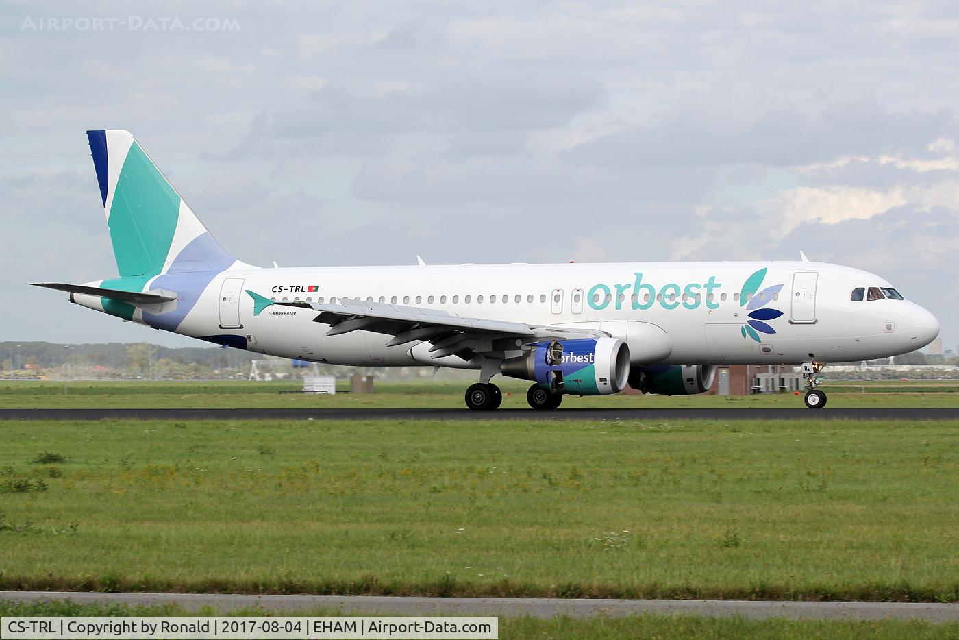 CS-TRL, 2008 Airbus A320-214 C/N 3758, at spl