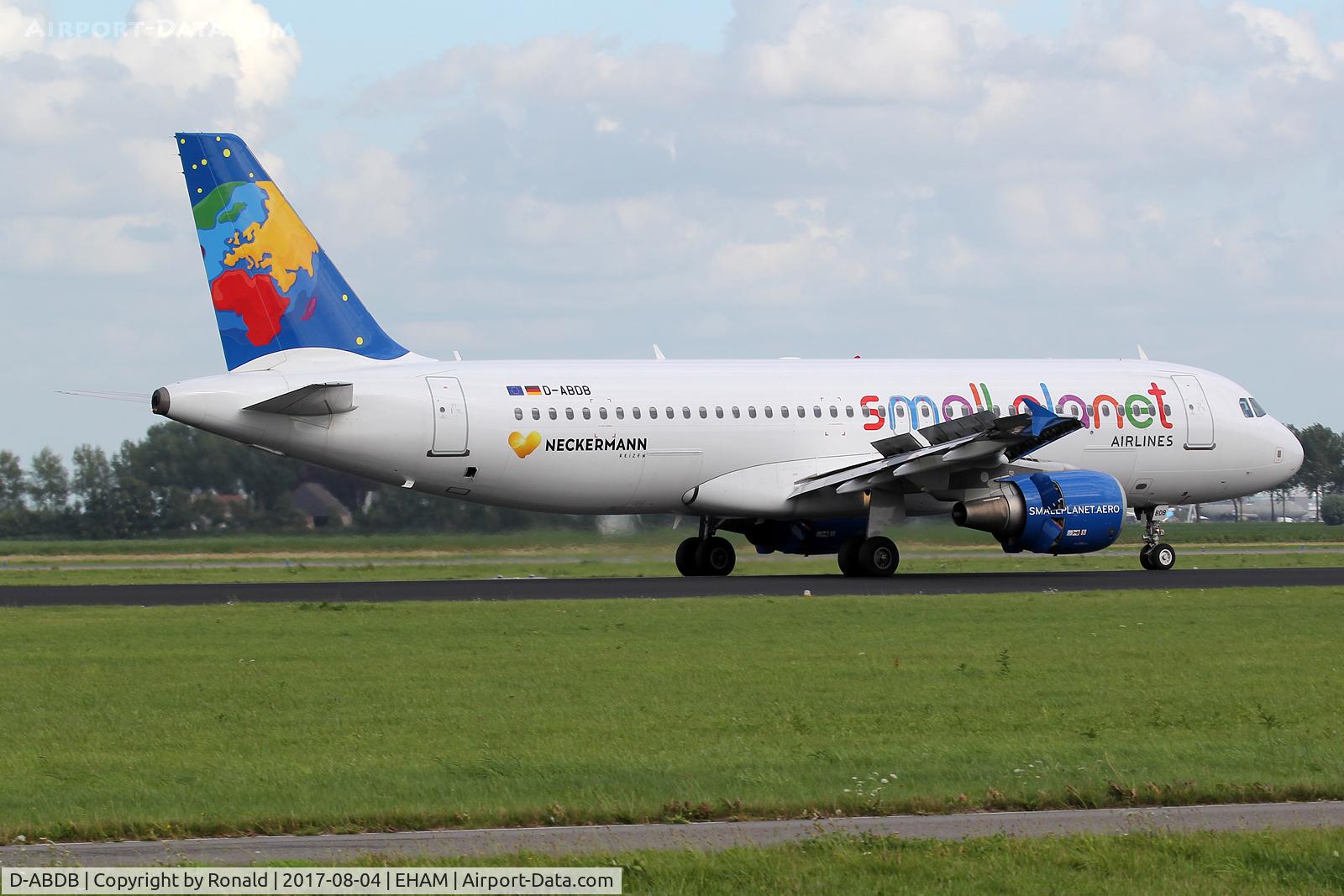 D-ABDB, 2005 Airbus A320-214 C/N 2619, at spl