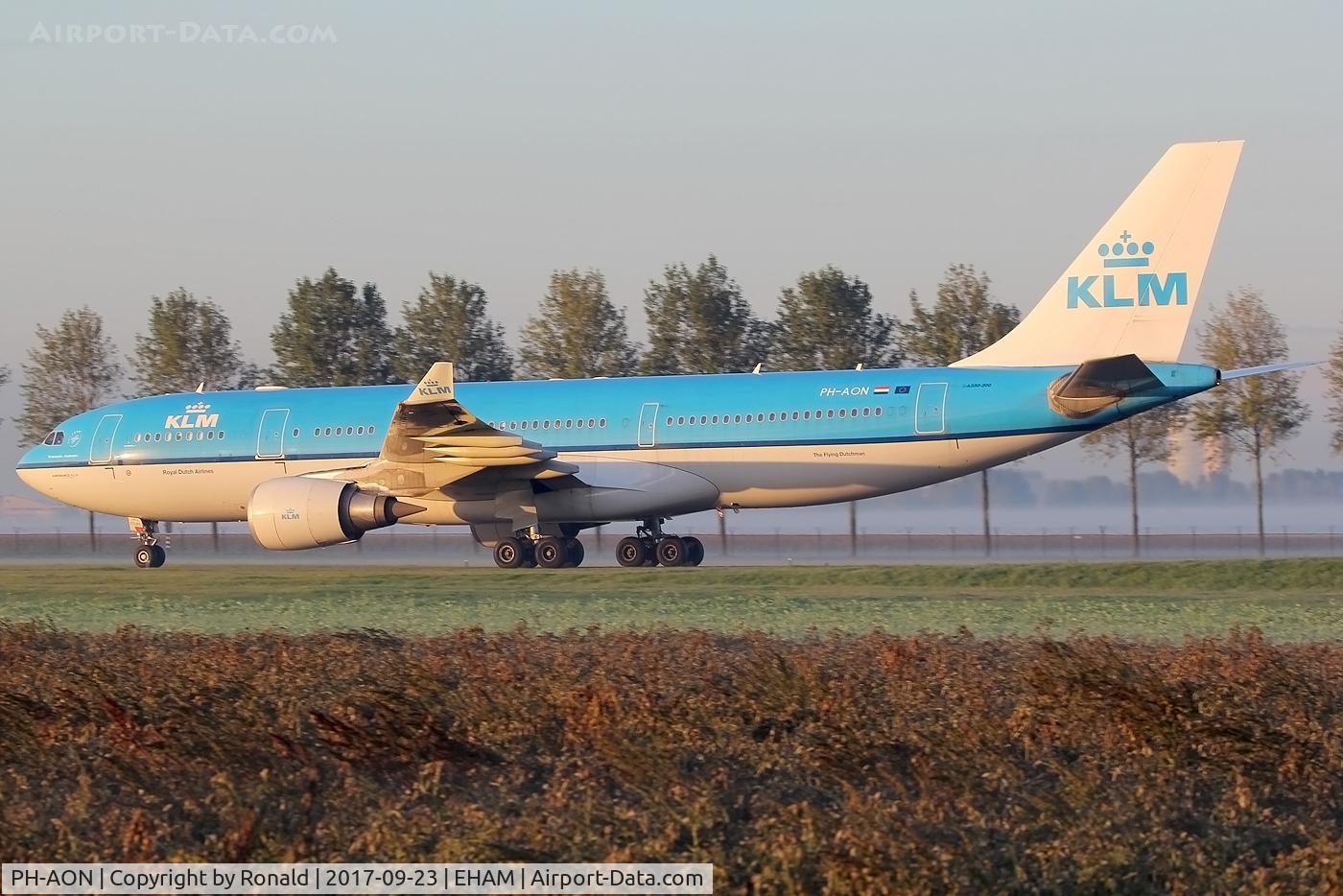 PH-AON, 2008 Airbus A330-203 C/N 925, at spl