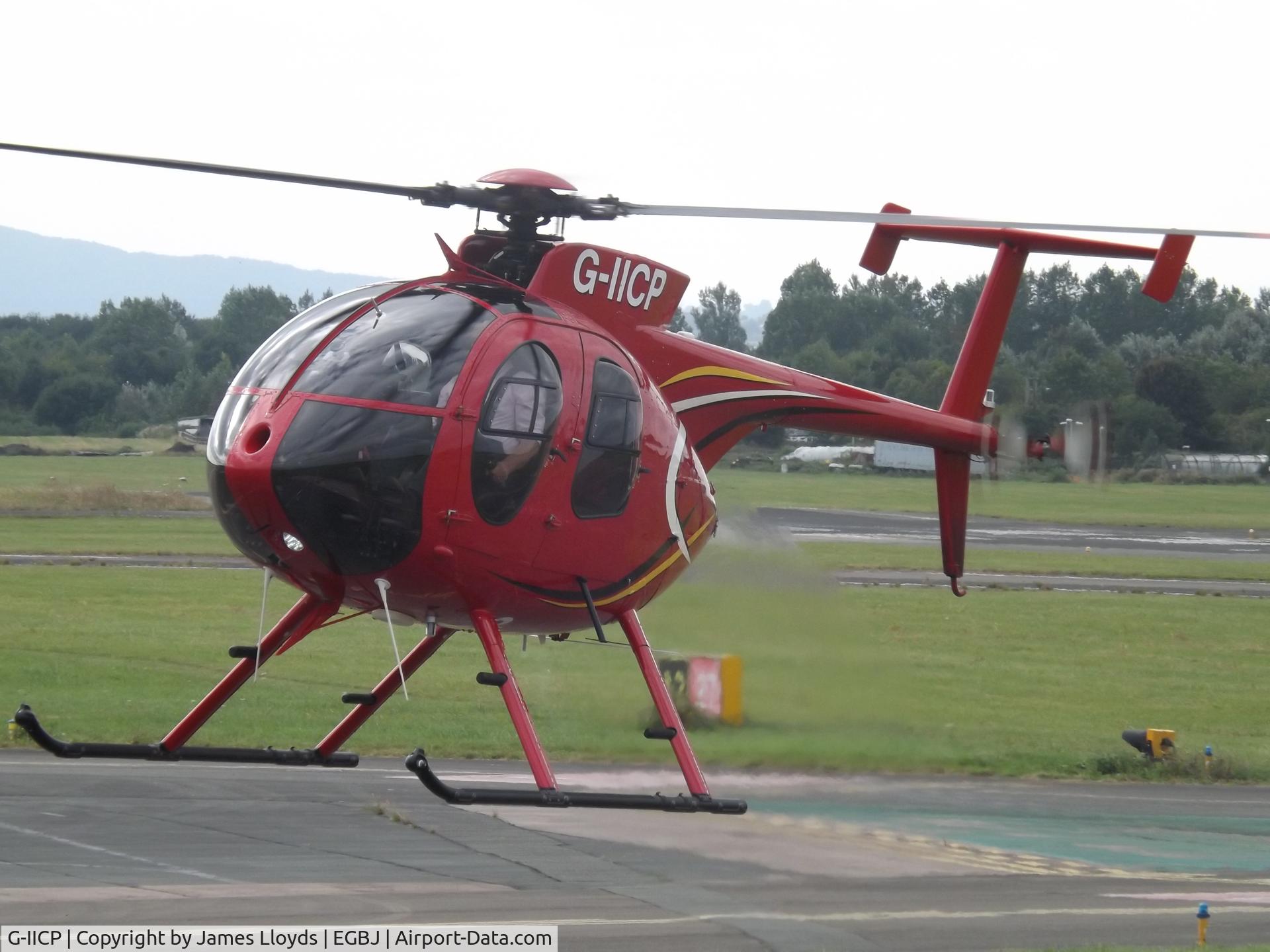 G-IICP, 1993 McDonnell Douglas 369E C/N 0512E, At Gloucestershire Airport.