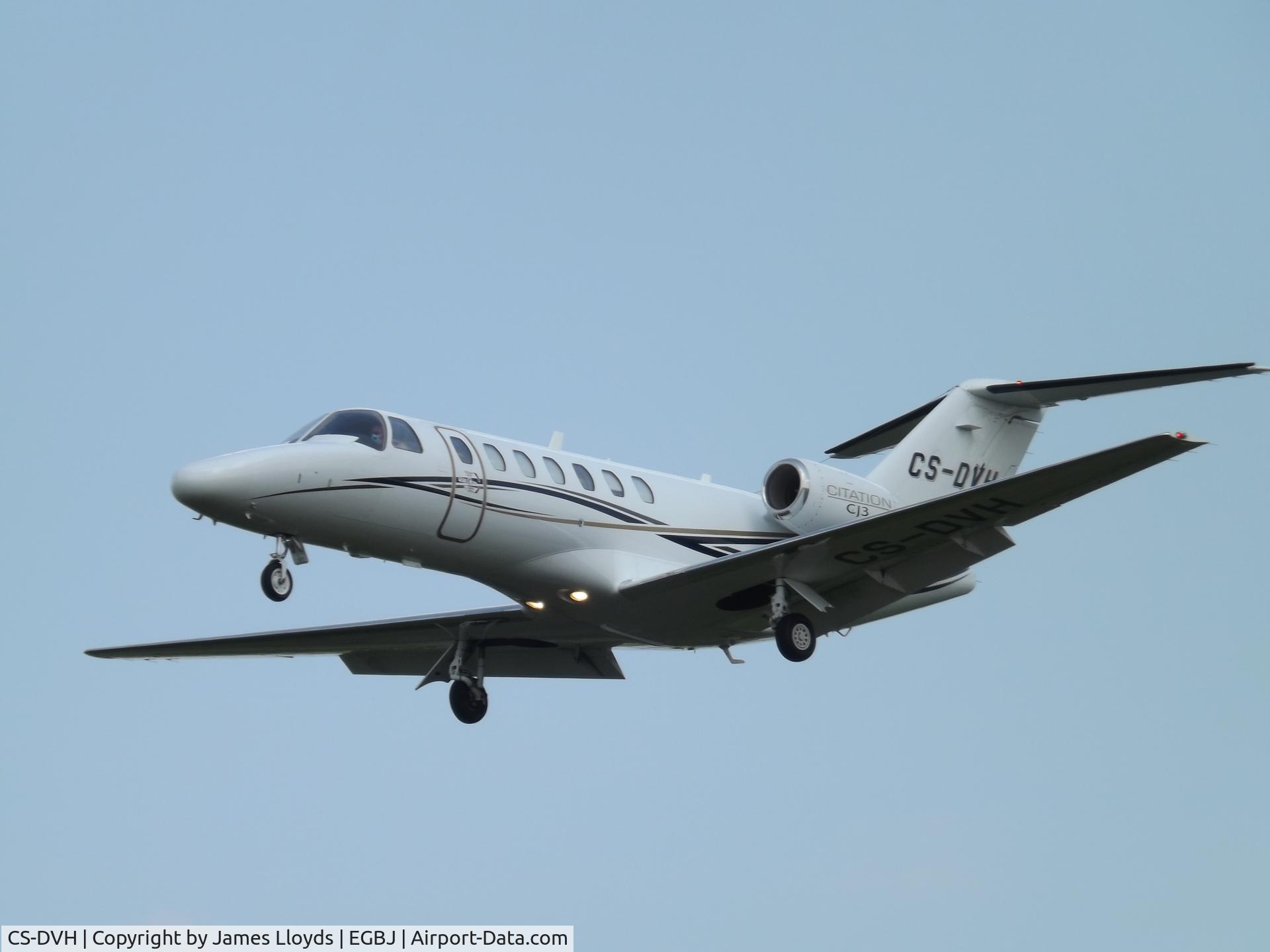 CS-DVH, 2006 Cessna 525B CitationJet CJ3 C/N 525B-0101, At Gloucestershire Airport.