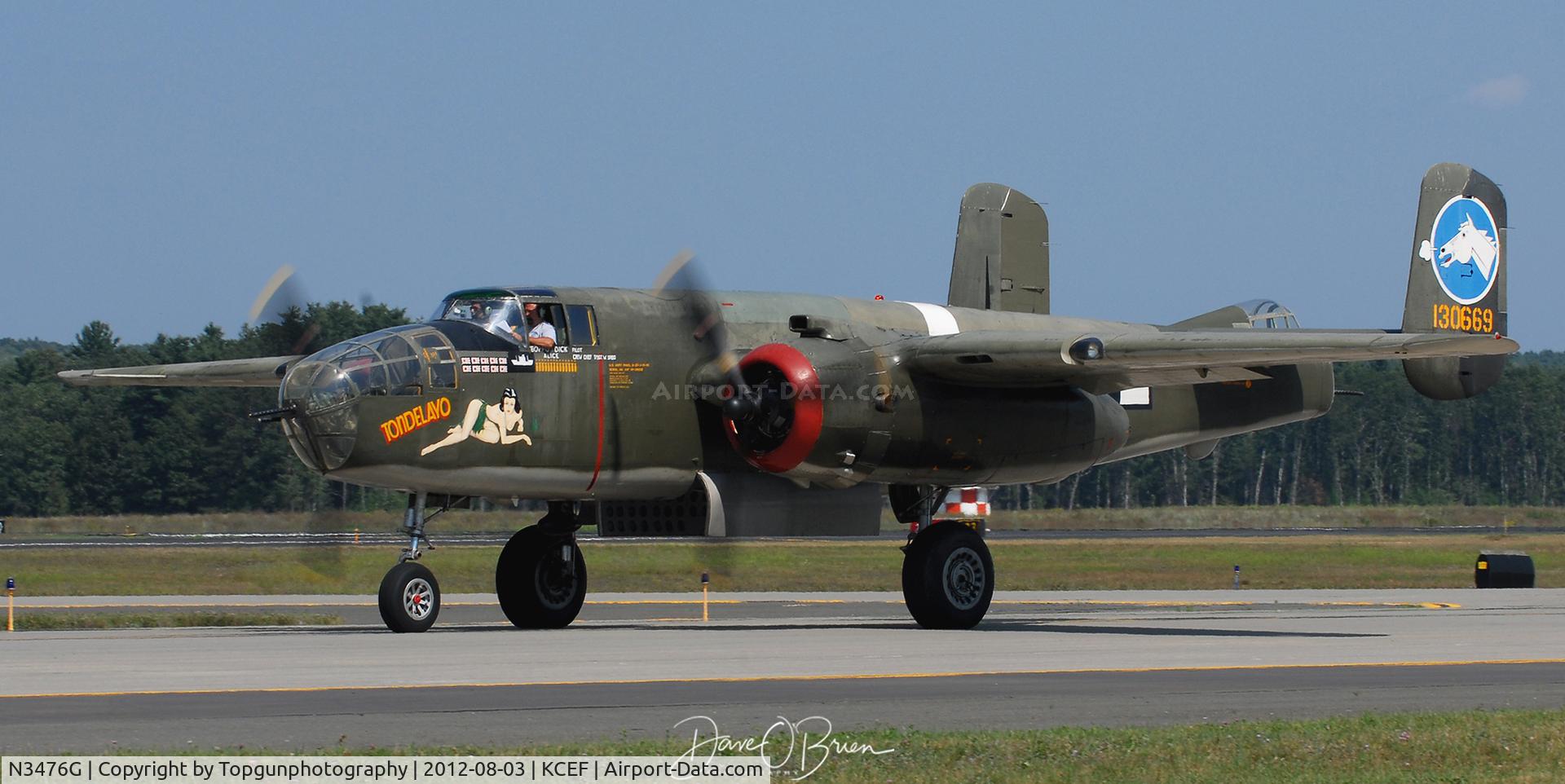 N3476G, 1944 North American B-25J Mitchell C/N 108-33257, Tondelayo